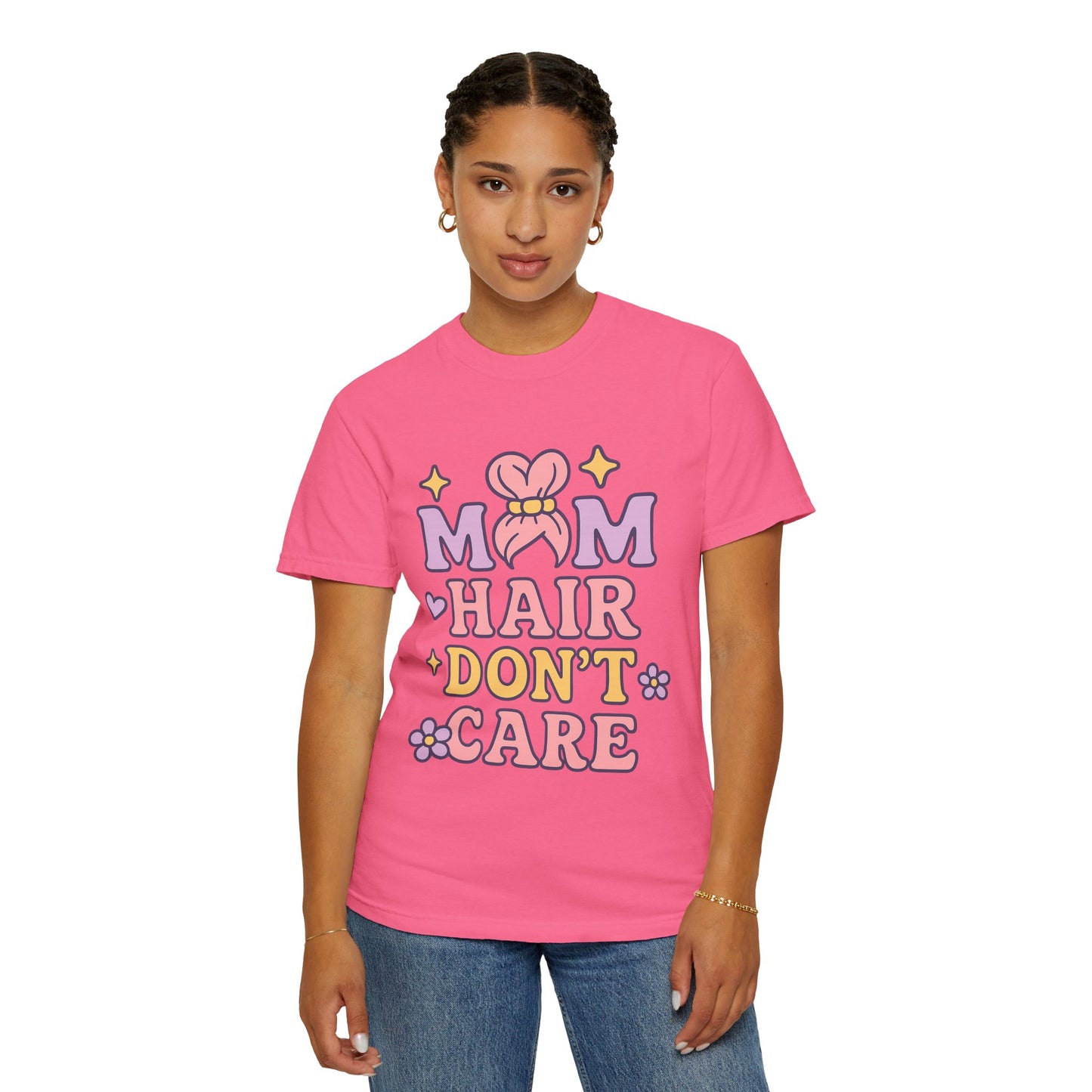 Fun Mom Comfort Colors T-Shirt: Stylish Gift for Moms, Casual Wear, Birthday Gift, Mother's Day, Family Outings, Personalized Apparel