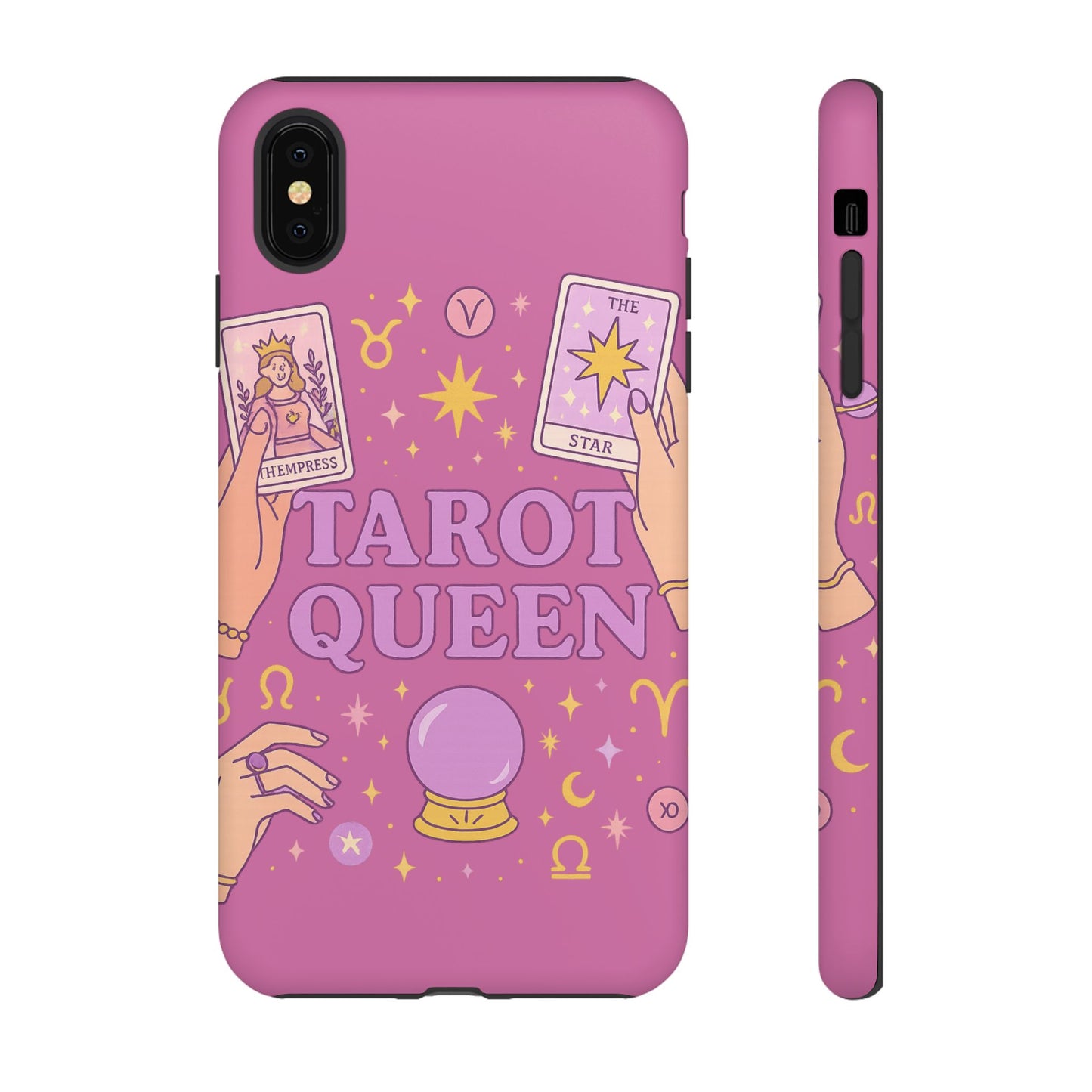 Tarot Queen Phone Case - Mystical Protection for Tarot Lovers, Astrology Gift, Phone Accessory, Witchy Vibe, Unique Smartphone Case