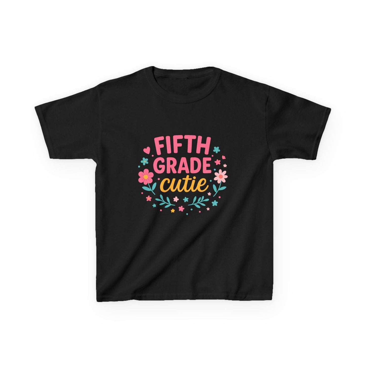 Fifth Grade Cuttie Kids Tee, Cute Kids Shirt, Graduation Gift, Back to School, Birthday Tee, Trendy Children’s Apparel