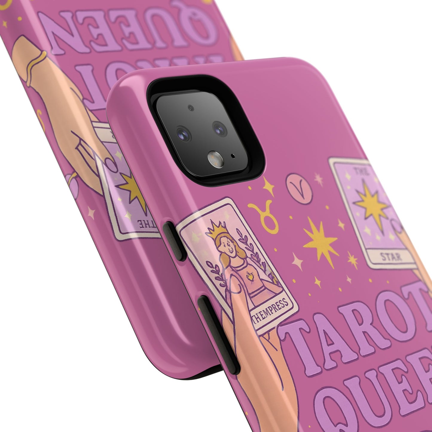Tarot Queen Phone Case - Mystical Protection for Tarot Lovers, Astrology Gift, Phone Accessory, Witchy Vibe, Unique Smartphone Case