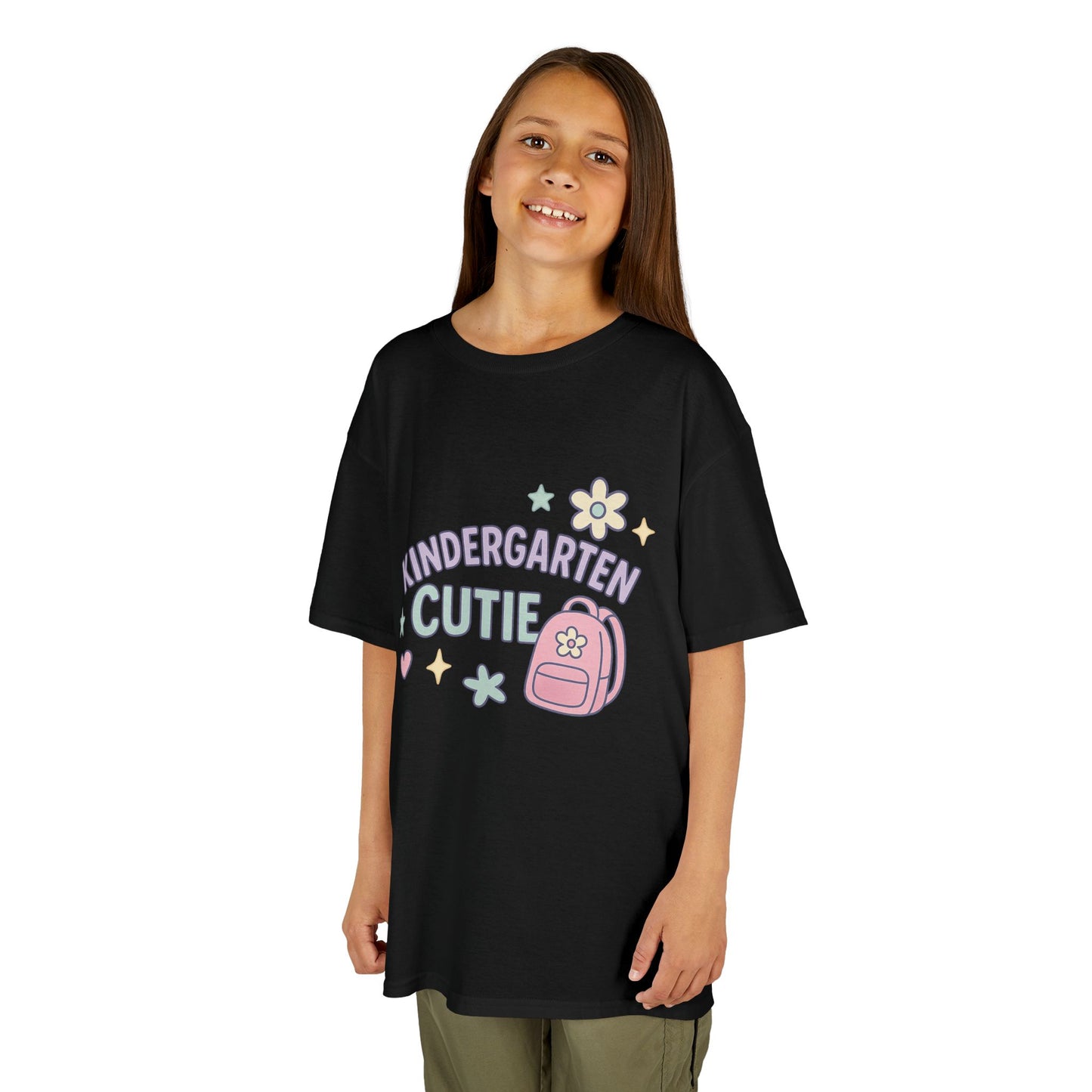 Kindergarten Cutie Tee for Kids, Cute Kids T-Shirt, Back to School Tee, Birthday Gift, Everyday Wear, Fun Classroom Shirt