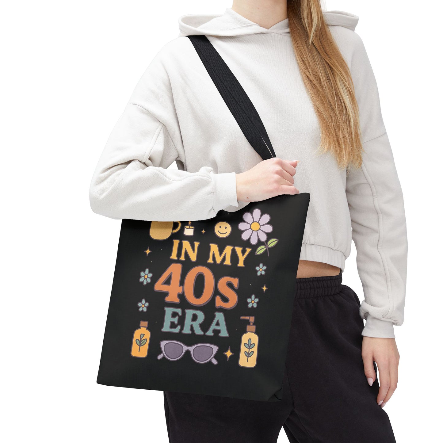 Fun 40s Tote Bag - Perfect Gift for 40th Birthday, Everyday Use, Shopping Bag, Eco-Friendly, Stylish Tote