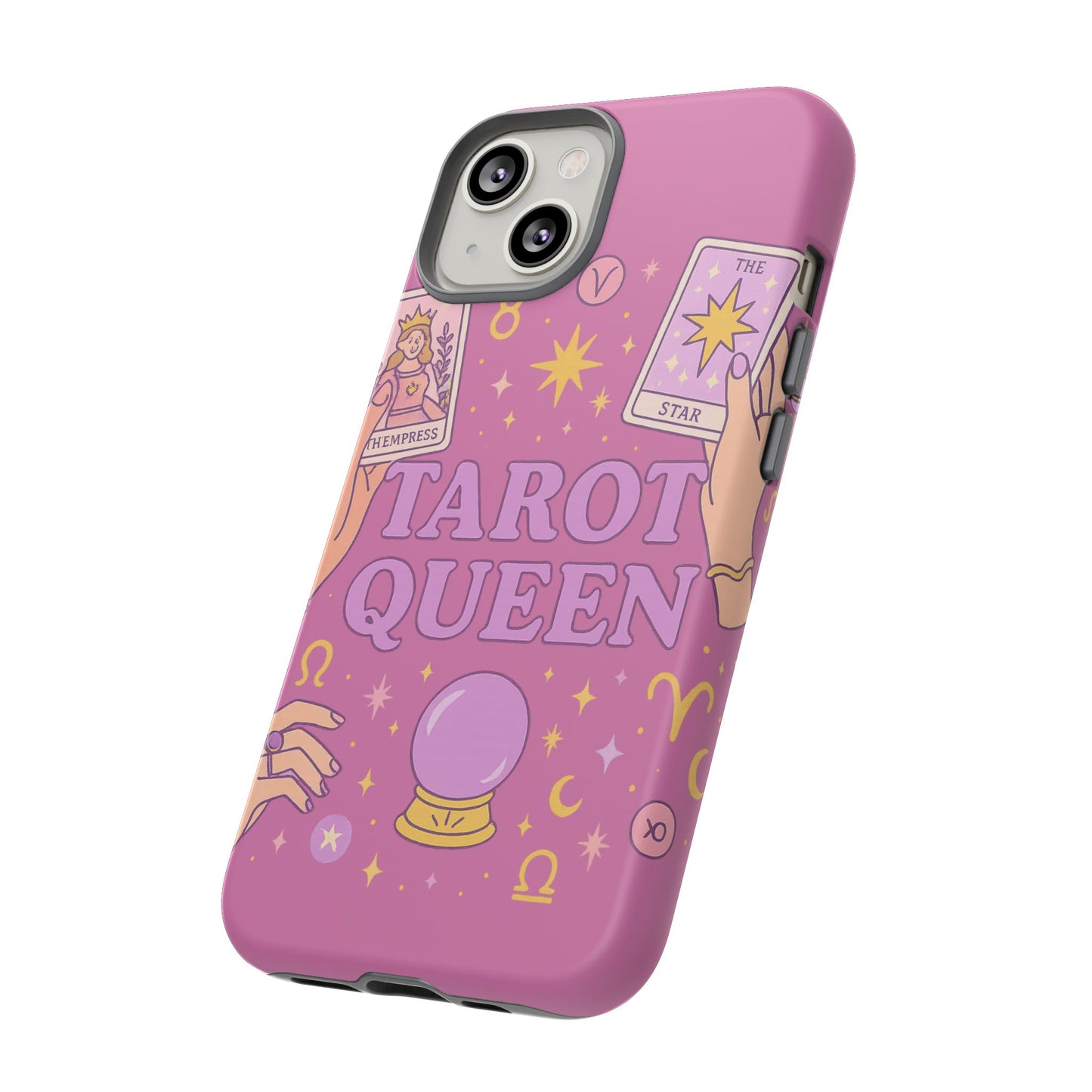 Tarot Queen Phone Case - Mystical Protection for Tarot Lovers, Astrology Gift, Phone Accessory, Witchy Vibe, Unique Smartphone Case