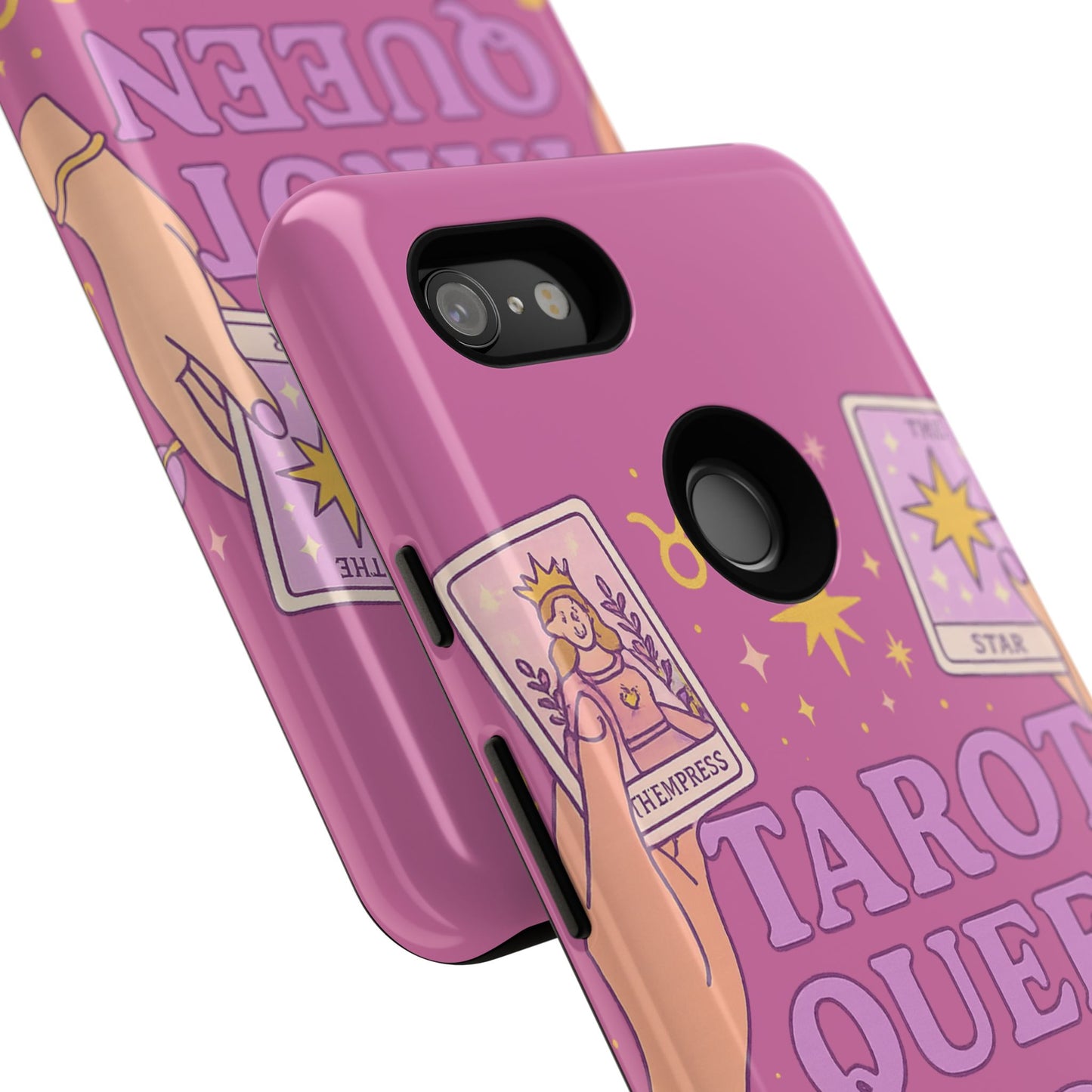 Tarot Queen Phone Case - Mystical Protection for Tarot Lovers, Astrology Gift, Phone Accessory, Witchy Vibe, Unique Smartphone Case