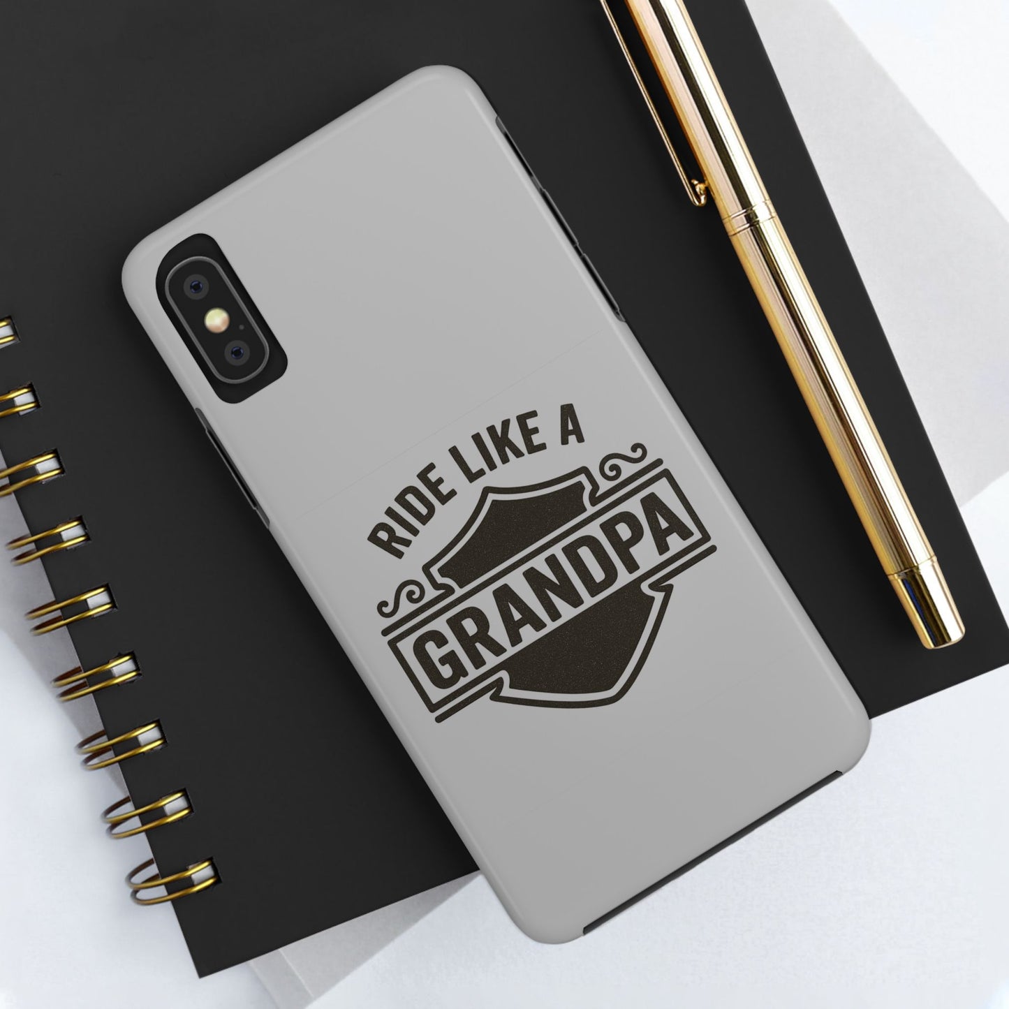 Ride Like a Grandpa Tough Phone Case | Custom Gift for Grandpa, Father's Day, Birthday, Durable Phone Cover