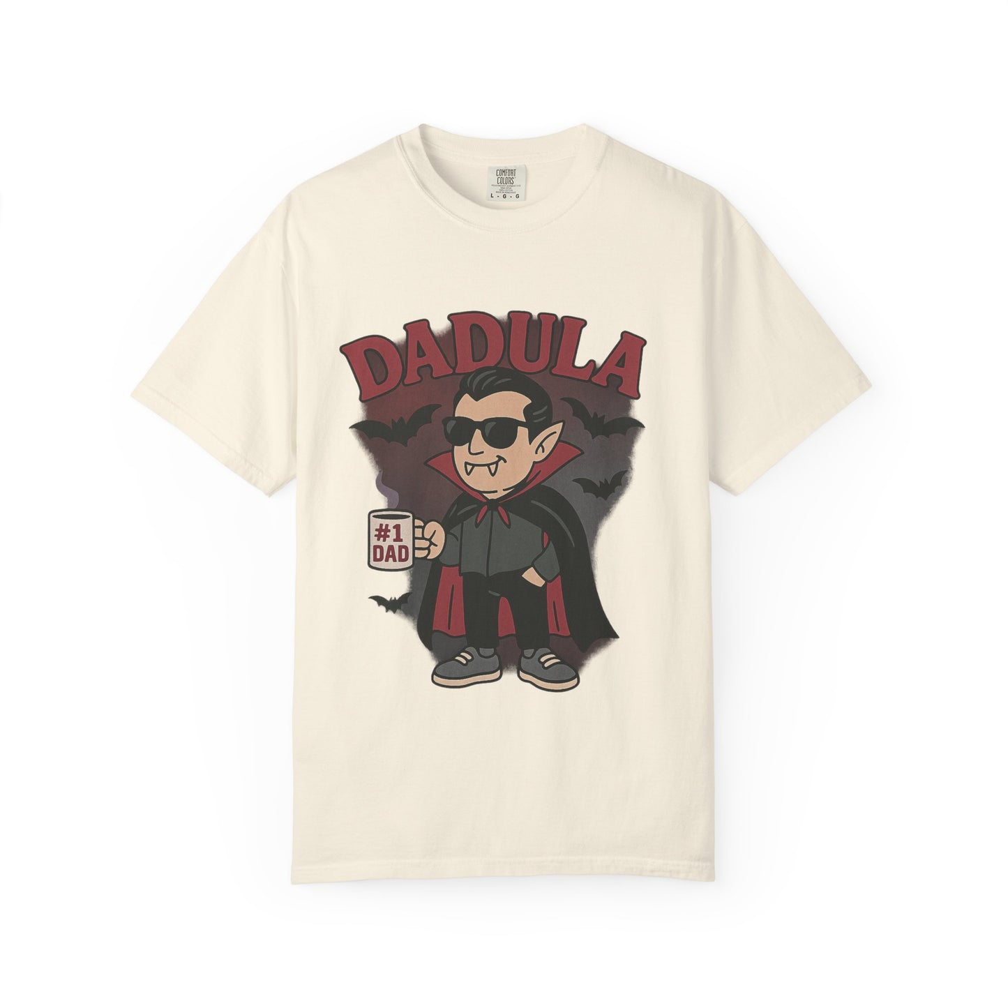 Funny Dadula Halloween Comfort Colors T-Shirt | Funny Dad Humor Tee, Father's Day Gift, Halloween Costume Shirt, Unique Dad Apparel, Casual Wear