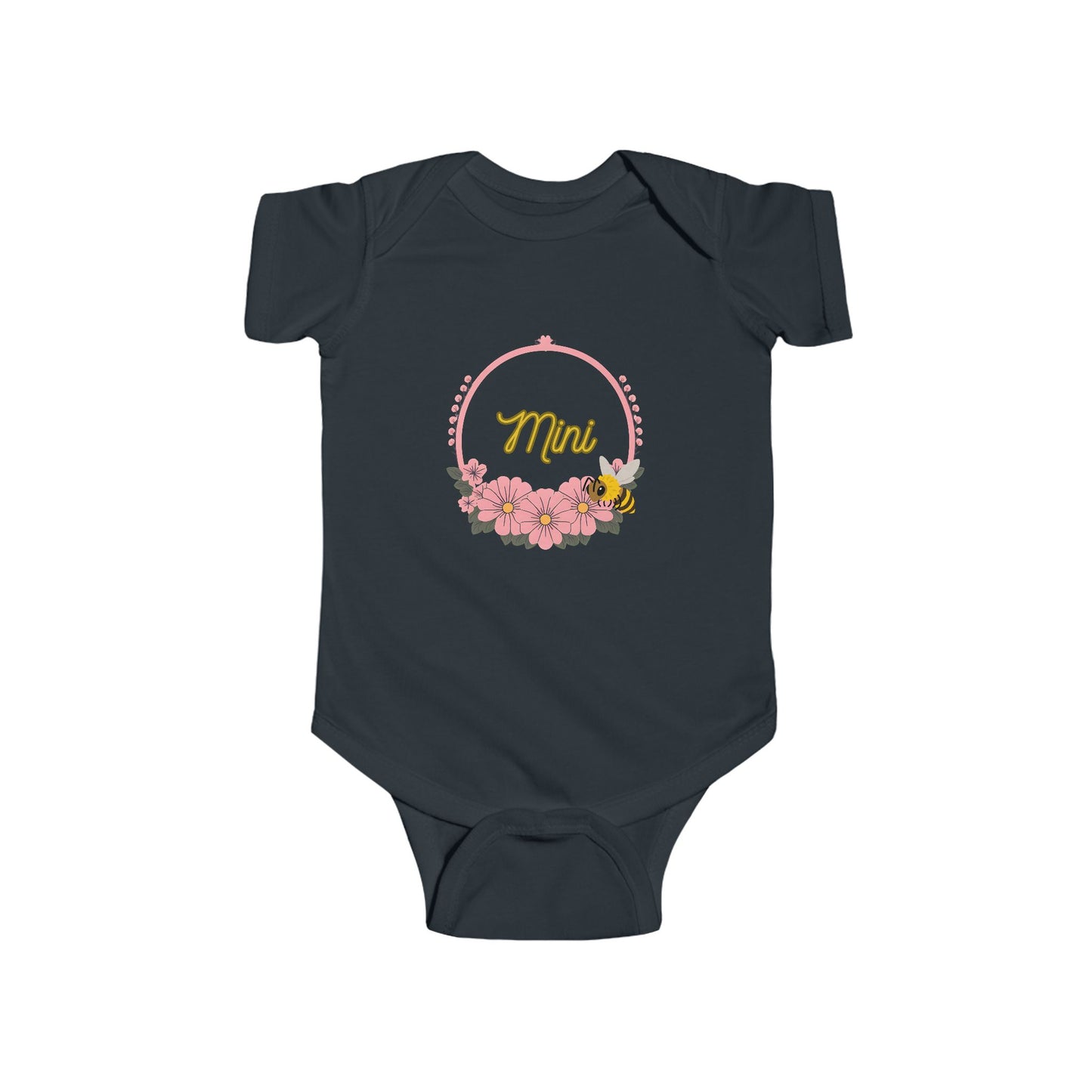 Floral Baby Bodysuit with Cute Design, Infant Clothing, Baby Shower Gift, Newborn Outfit, Spring Fashion, Birthday Gift