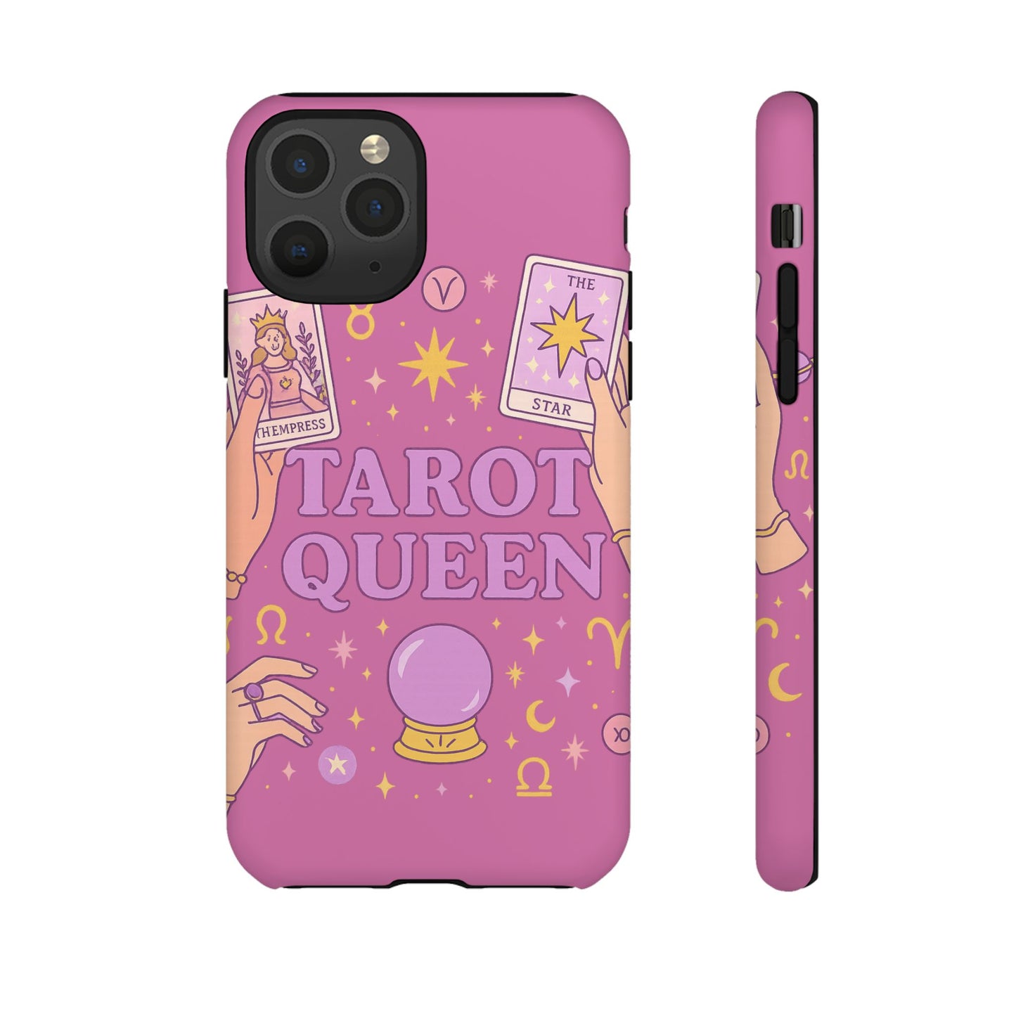 Tarot Queen Phone Case - Mystical Protection for Tarot Lovers, Astrology Gift, Phone Accessory, Witchy Vibe, Unique Smartphone Case
