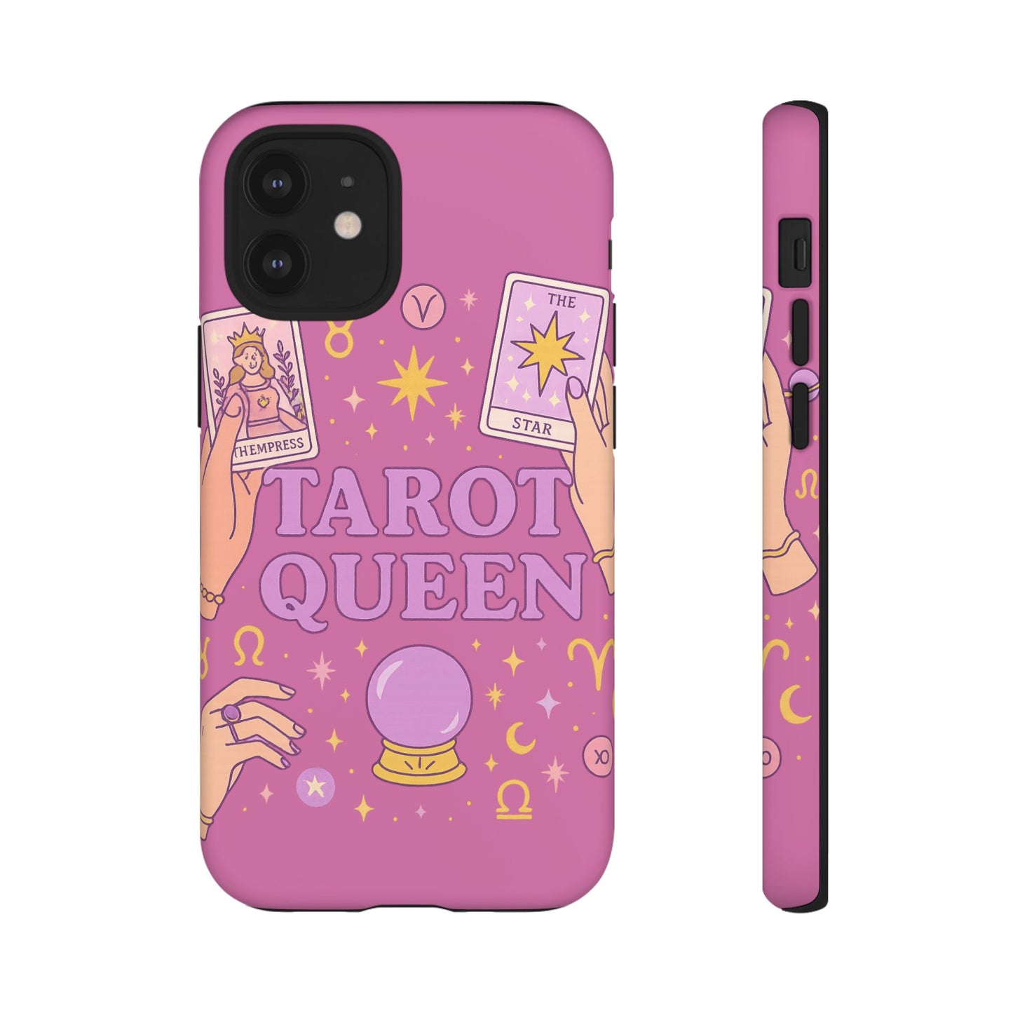 Tarot Queen Phone Case - Mystical Protection for Tarot Lovers, Astrology Gift, Phone Accessory, Witchy Vibe, Unique Smartphone Case