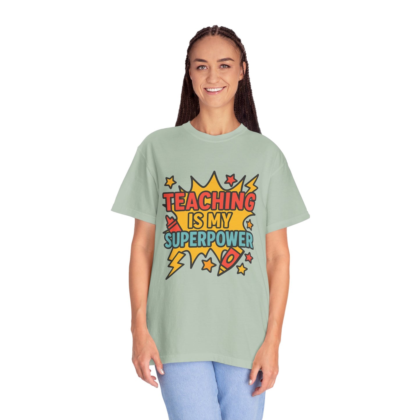 Teacher T-shirt - 'Teaching is My Superpower'