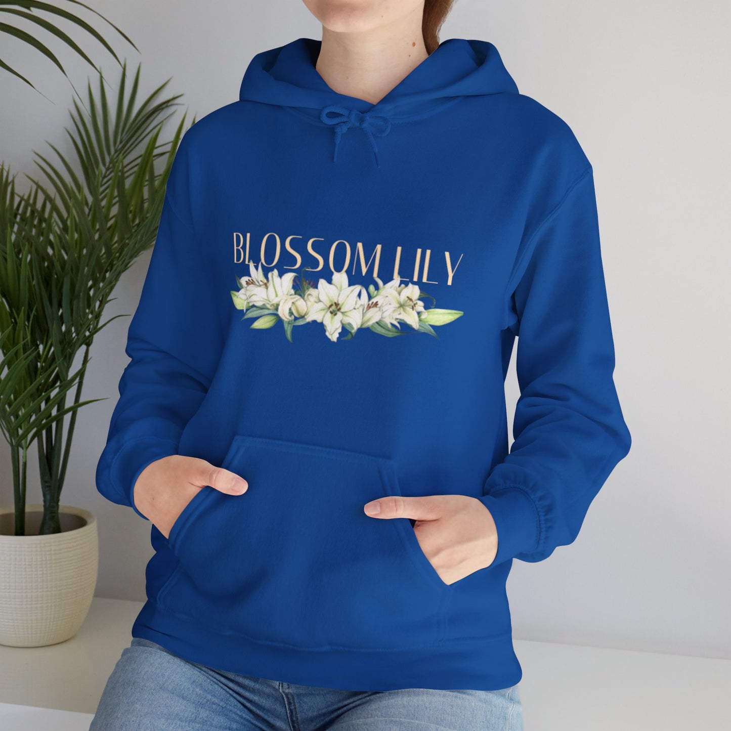 Floral Print Unisex Hoodie, Cozy Gift, Casual Style, Trendy Sweatshirt for Everyday Wear, Spring Fashion, Perfect for Nature Lovers