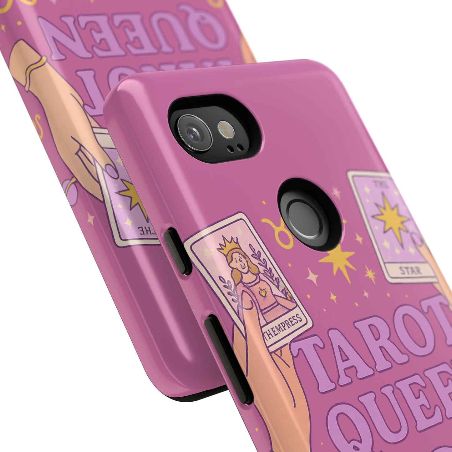 Tarot Queen Phone Case - Mystical Protection for Tarot Lovers, Astrology Gift, Phone Accessory, Witchy Vibe, Unique Smartphone Case