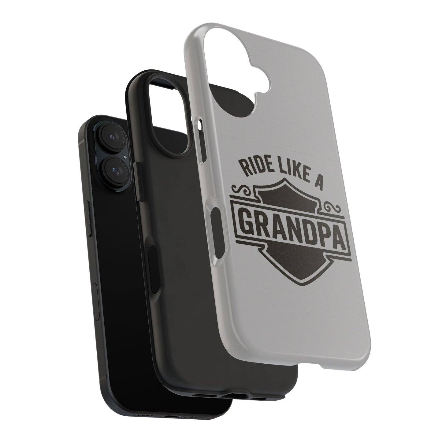 Ride Like a Grandpa Tough Phone Case | Custom Gift for Grandpa, Father's Day, Birthday, Durable Phone Cover
