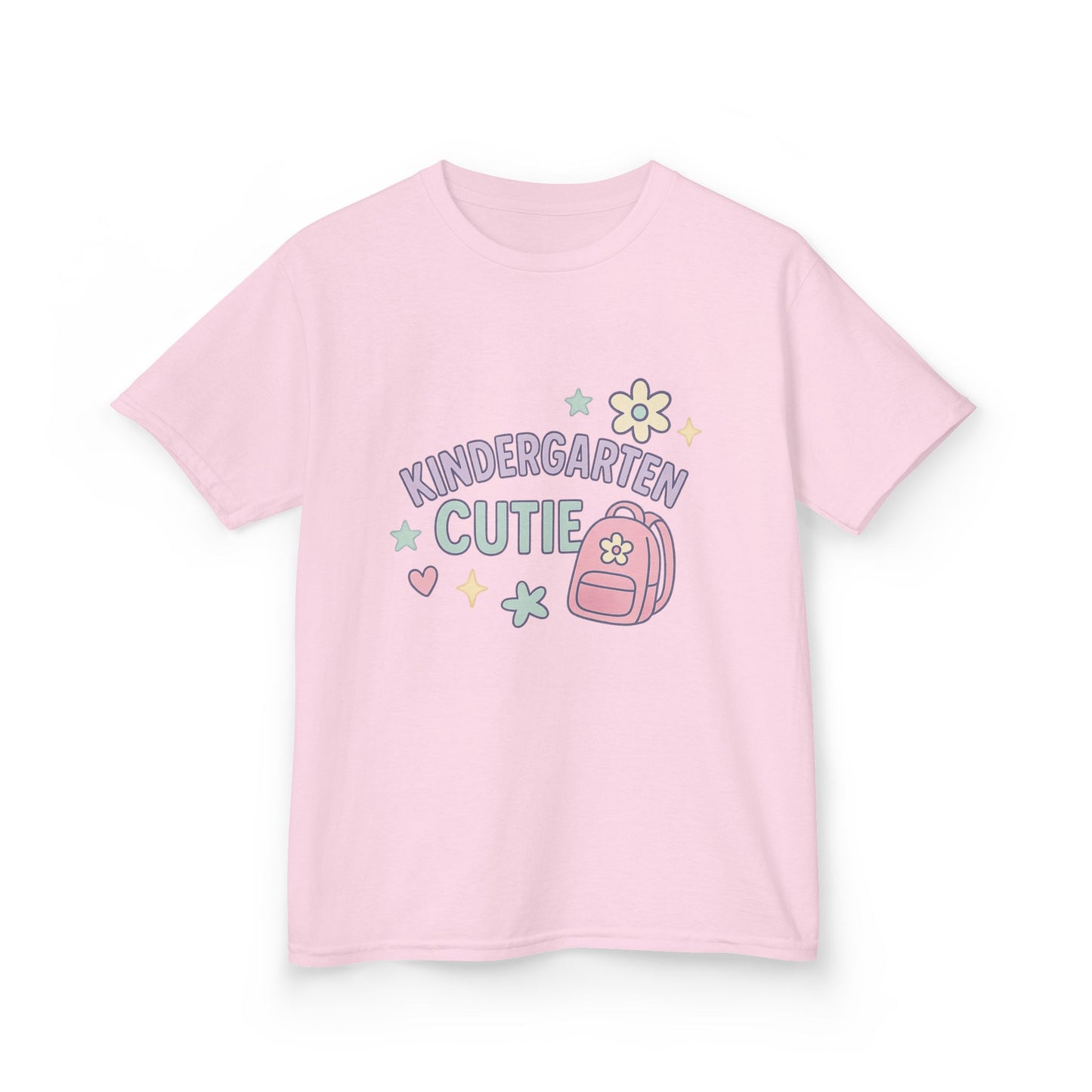 Kindergarten Cutie Tee for Kids, Cute Kids T-Shirt, Back to School Tee, Birthday Gift, Everyday Wear, Fun Classroom Shirt