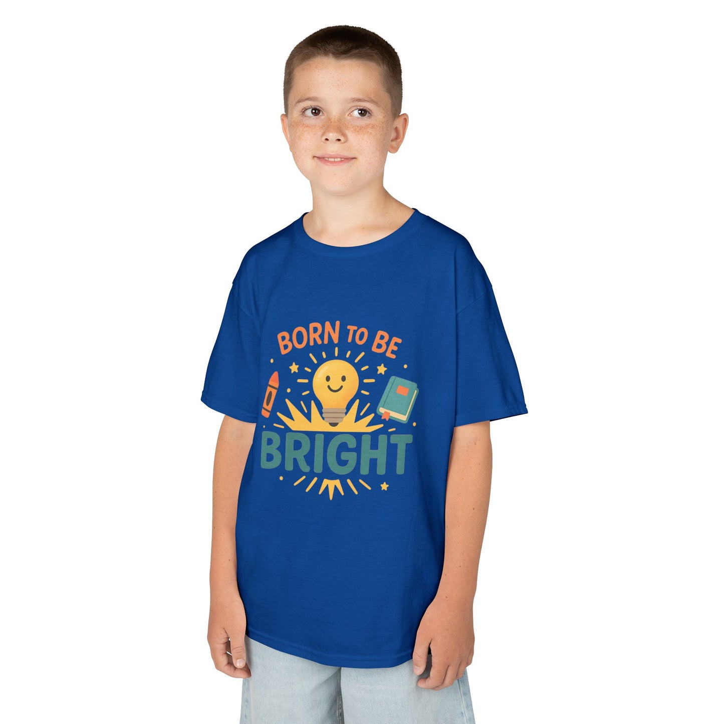 Bright & Cheerful Kids Tee, Fun Kids Shirt, Gift for School, Birthday Gift, Playful Clothing for Boys & Girls