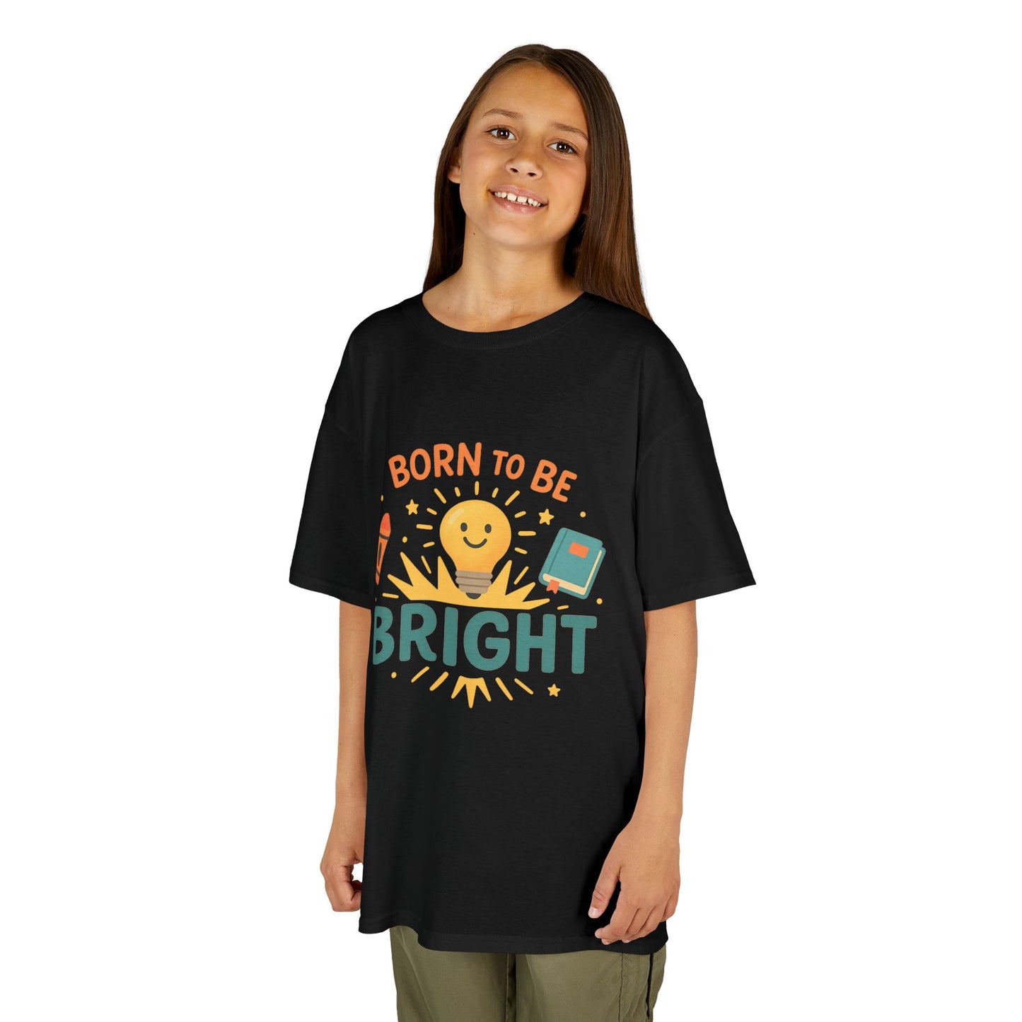 Bright & Cheerful Kids Tee, Fun Kids Shirt, Gift for School, Birthday Gift, Playful Clothing for Boys & Girls