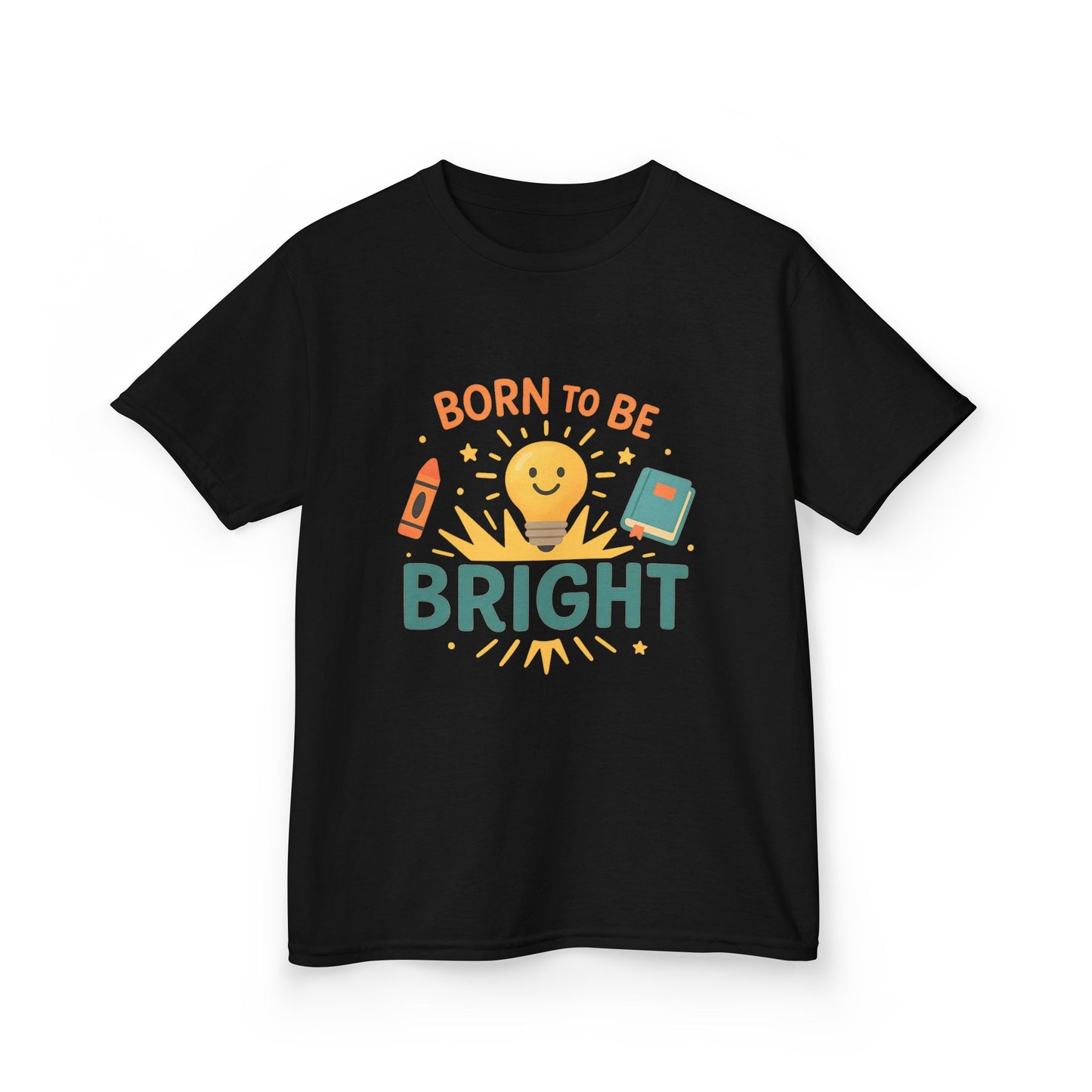 Bright & Cheerful Kids Tee, Fun Kids Shirt, Gift for School, Birthday Gift, Playful Clothing for Boys & Girls