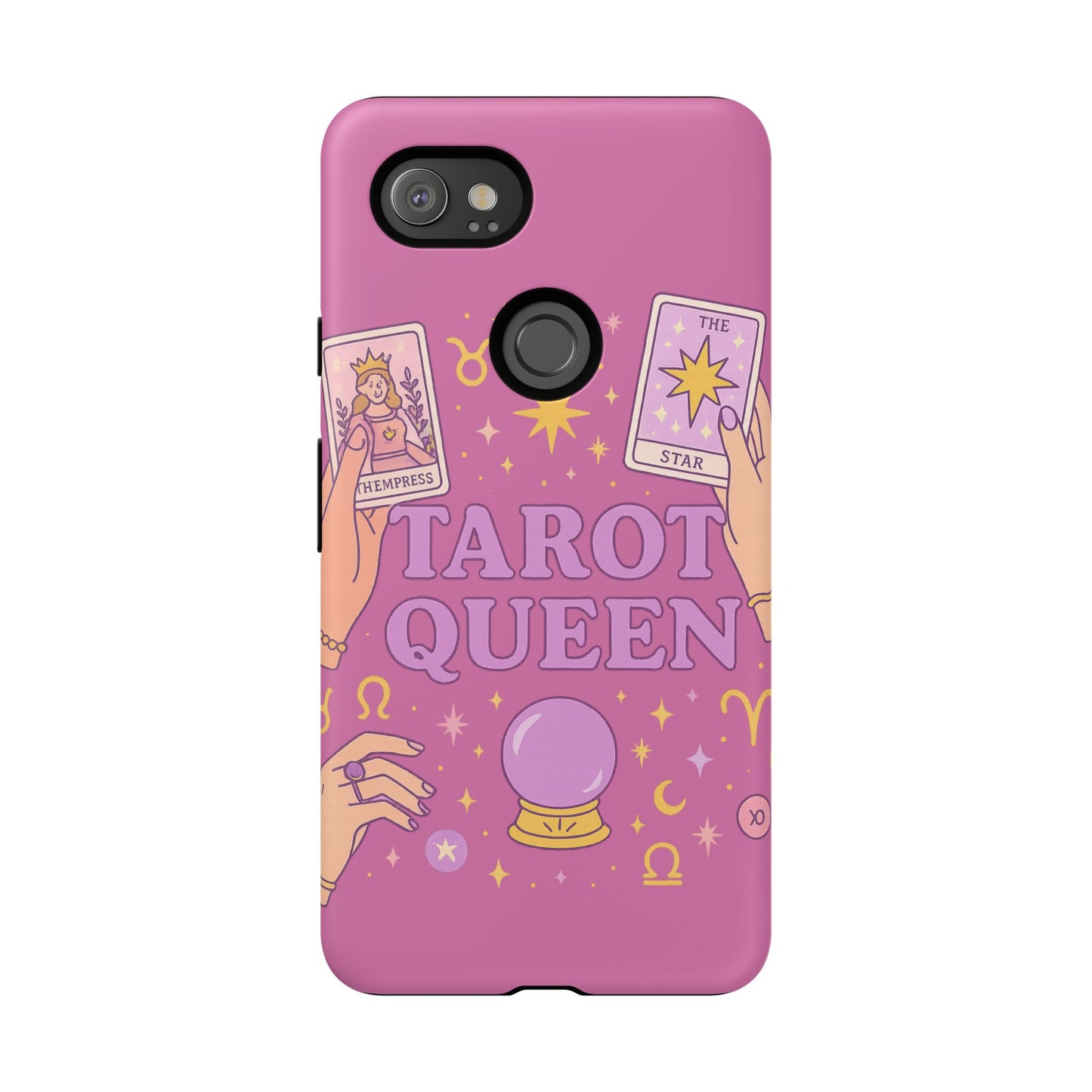 Tarot Queen Phone Case - Mystical Protection for Tarot Lovers, Astrology Gift, Phone Accessory, Witchy Vibe, Unique Smartphone Case