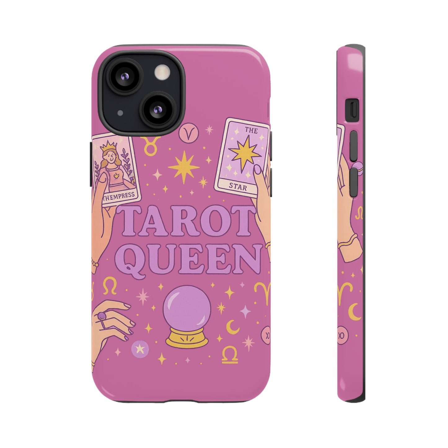 Tarot Queen Phone Case - Mystical Protection for Tarot Lovers, Astrology Gift, Phone Accessory, Witchy Vibe, Unique Smartphone Case