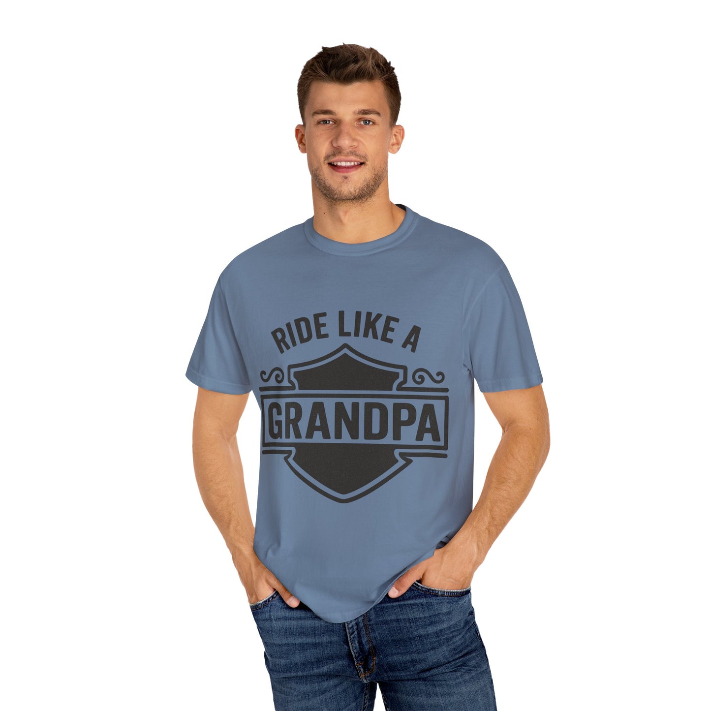 Ride Like a Grandpa T-Shirt, Unisex Gift for Grandpa, Funny Grandpa Tee, Grandparent Gift, Father's Day Shirt, Casual Humor Apparel
