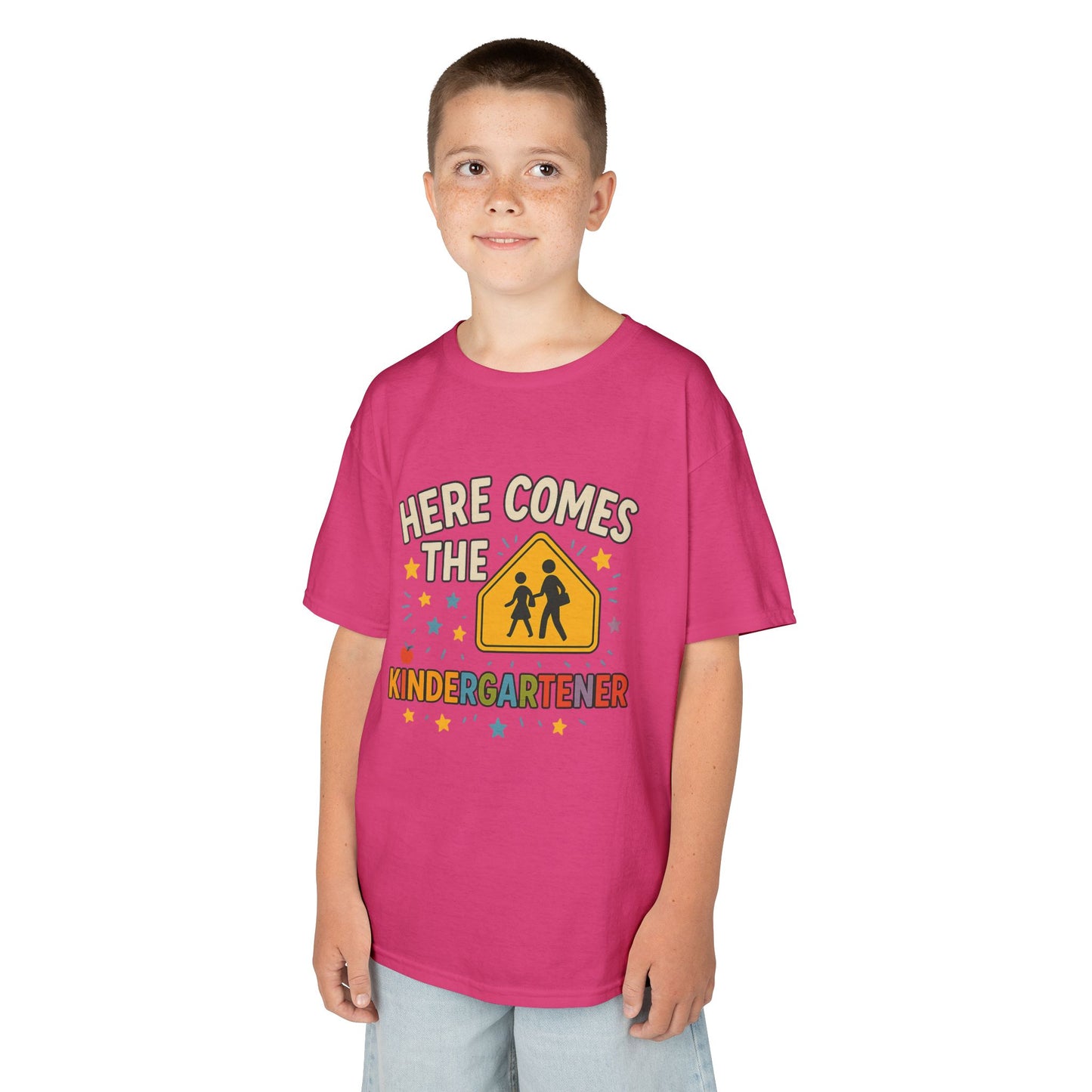 Kids Kindergarten Tee, Funny Kids Shirt, Back to School T-Shirt, Gift for Kindergarteners, Cute Kids Apparel