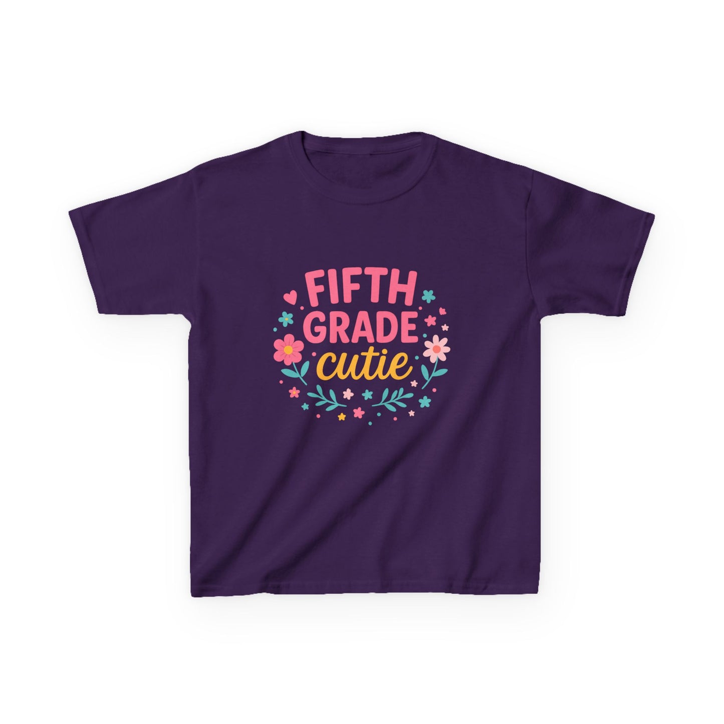 Fifth Grade Cuttie Kids Tee, Cute Kids Shirt, Graduation Gift, Back to School, Birthday Tee, Trendy Children’s Apparel