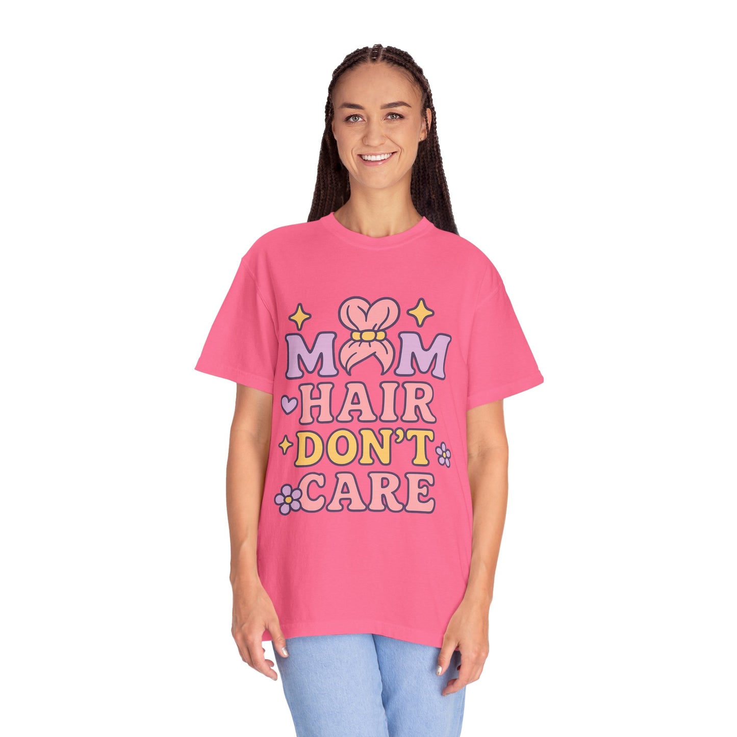Fun Mom Comfort Colors T-Shirt: Stylish Gift for Moms, Casual Wear, Birthday Gift, Mother's Day, Family Outings, Personalized Apparel