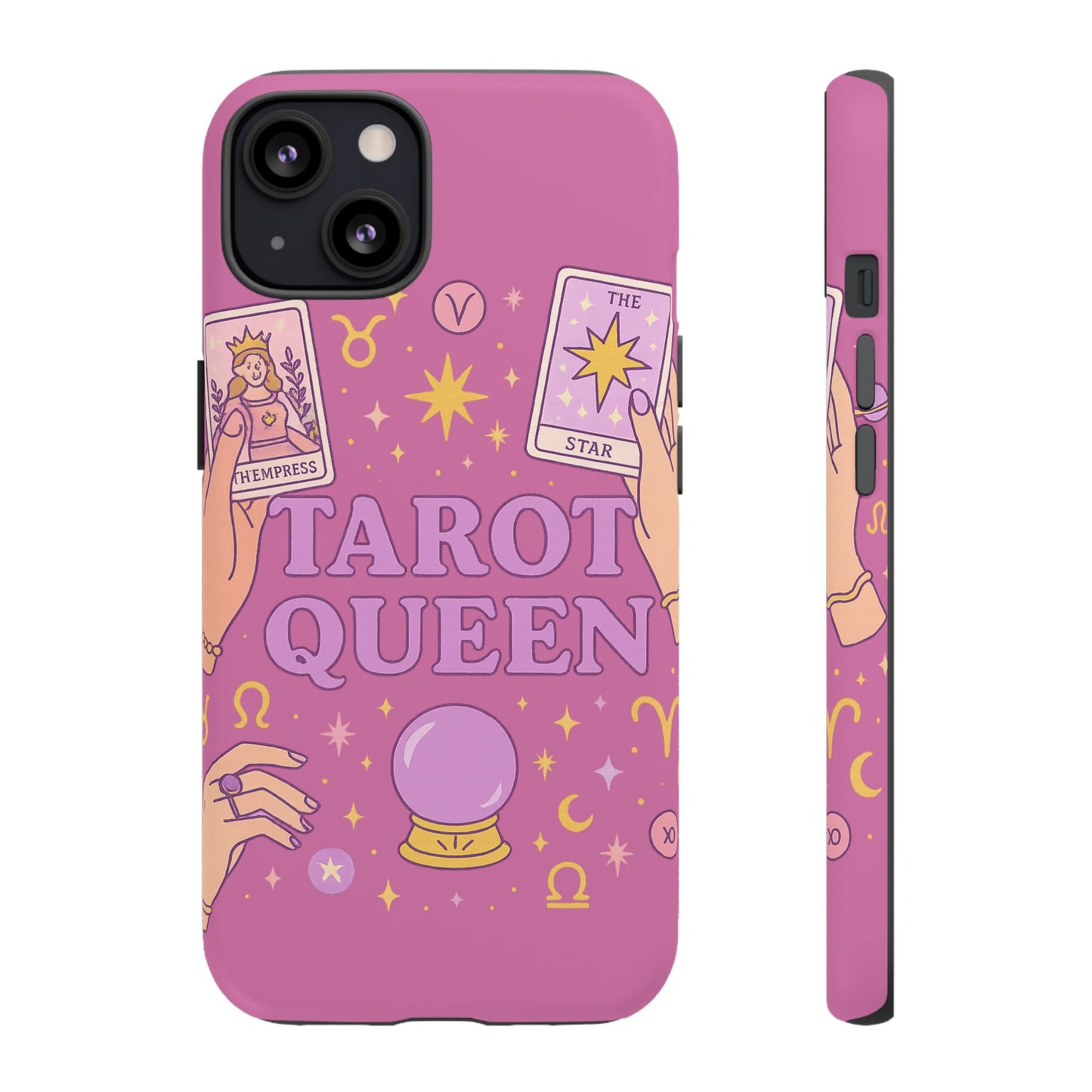 Tarot Queen Phone Case - Mystical Protection for Tarot Lovers, Astrology Gift, Phone Accessory, Witchy Vibe, Unique Smartphone Case