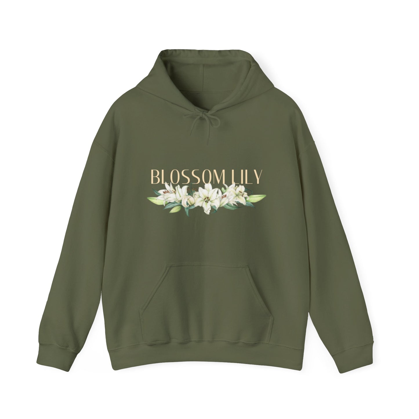 Floral Print Unisex Hoodie, Cozy Gift, Casual Style, Trendy Sweatshirt for Everyday Wear, Spring Fashion, Perfect for Nature Lovers