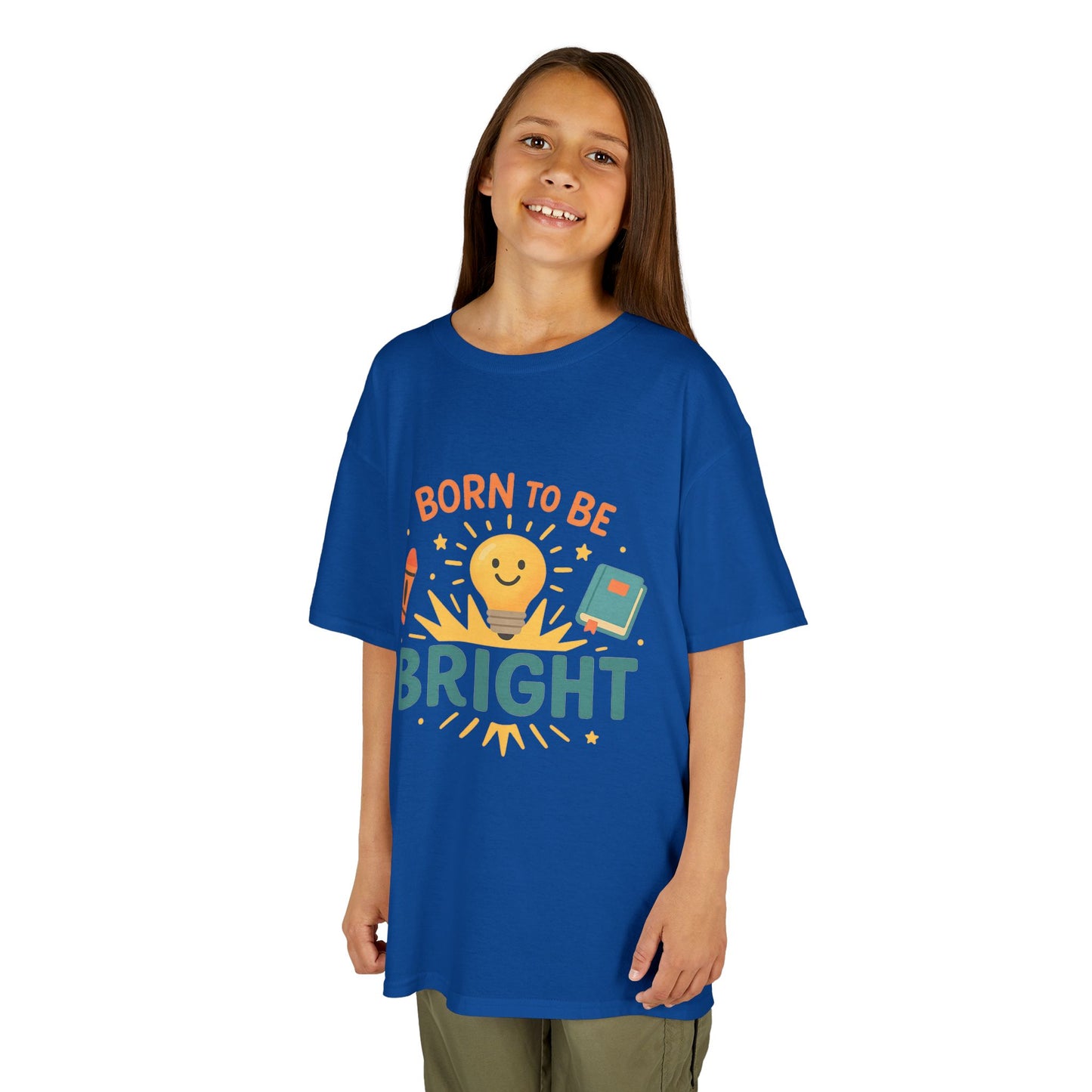 Bright & Cheerful Kids Tee, Fun Kids Shirt, Gift for School, Birthday Gift, Playful Clothing for Boys & Girls