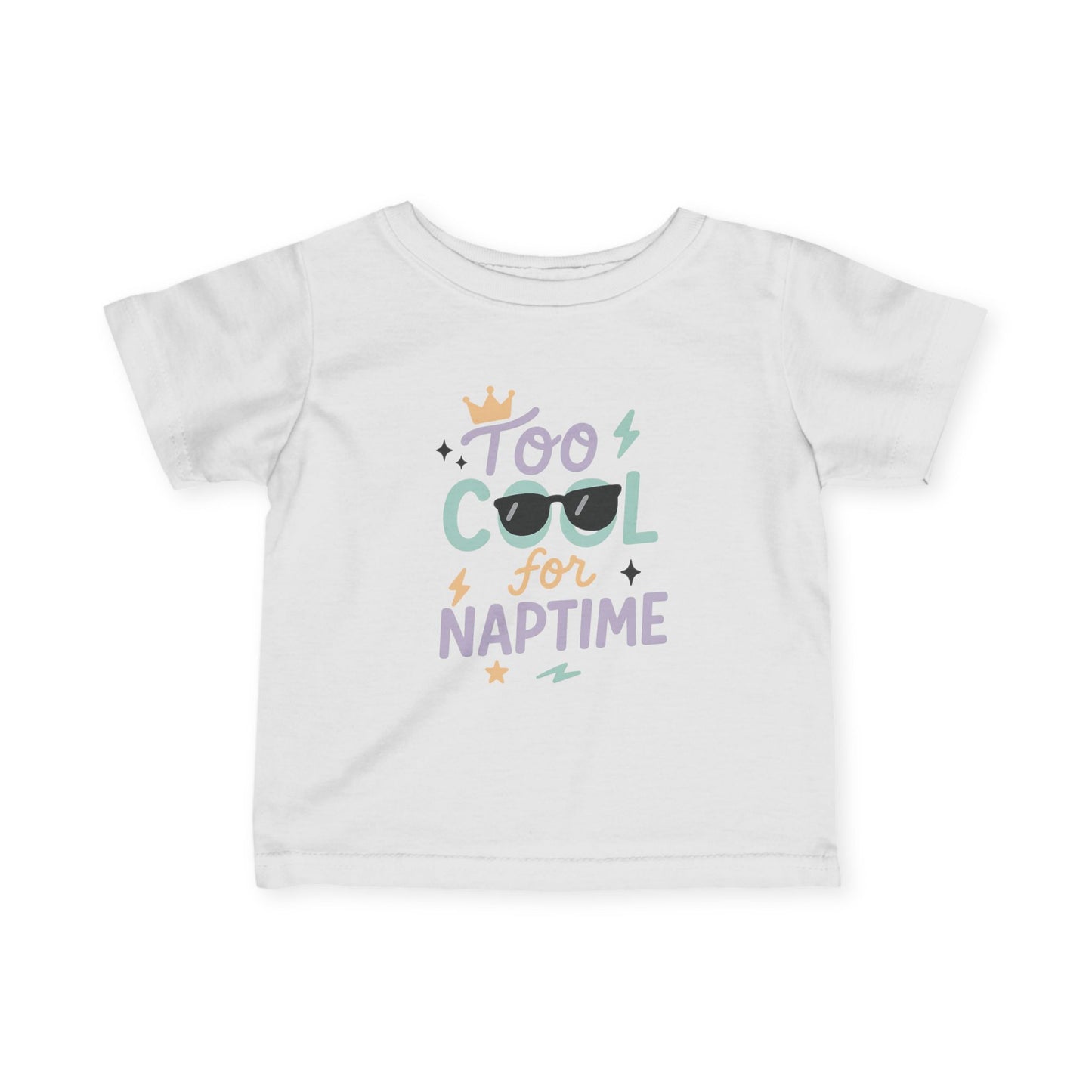 Too Cool for Naptime Infant Tee | Cute Baby Shirt, Toddler Apparel, Summer Outfit, Baby Shower Gift, Kids Clothing