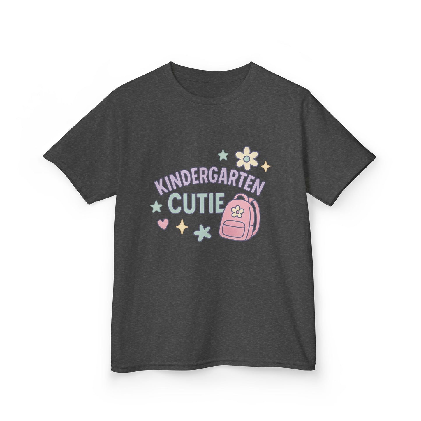 Kindergarten Cutie Tee for Kids, Cute Kids T-Shirt, Back to School Tee, Birthday Gift, Everyday Wear, Fun Classroom Shirt