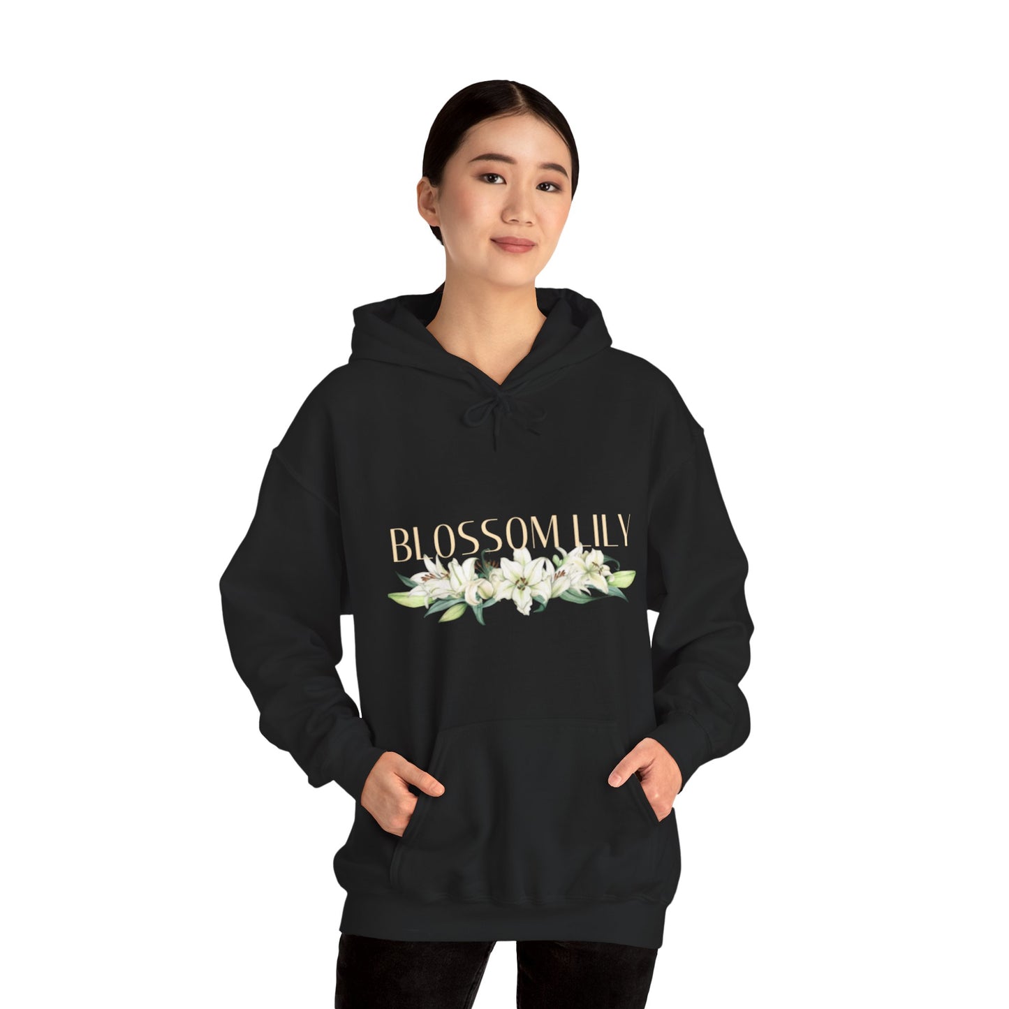 Floral Print Unisex Hoodie, Cozy Gift, Casual Style, Trendy Sweatshirt for Everyday Wear, Spring Fashion, Perfect for Nature Lovers
