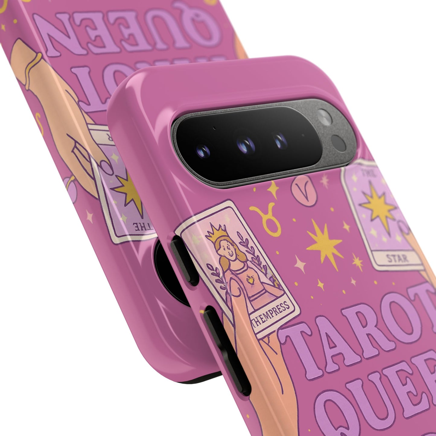 Tarot Queen Phone Case - Mystical Protection for Tarot Lovers, Astrology Gift, Phone Accessory, Witchy Vibe, Unique Smartphone Case