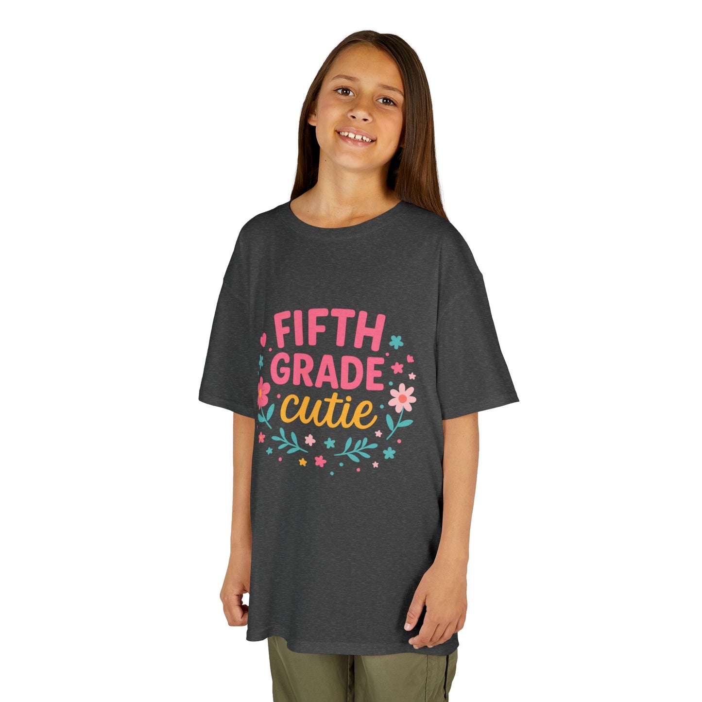 Fifth Grade Cuttie Kids Tee, Cute Kids Shirt, Graduation Gift, Back to School, Birthday Tee, Trendy Children’s Apparel