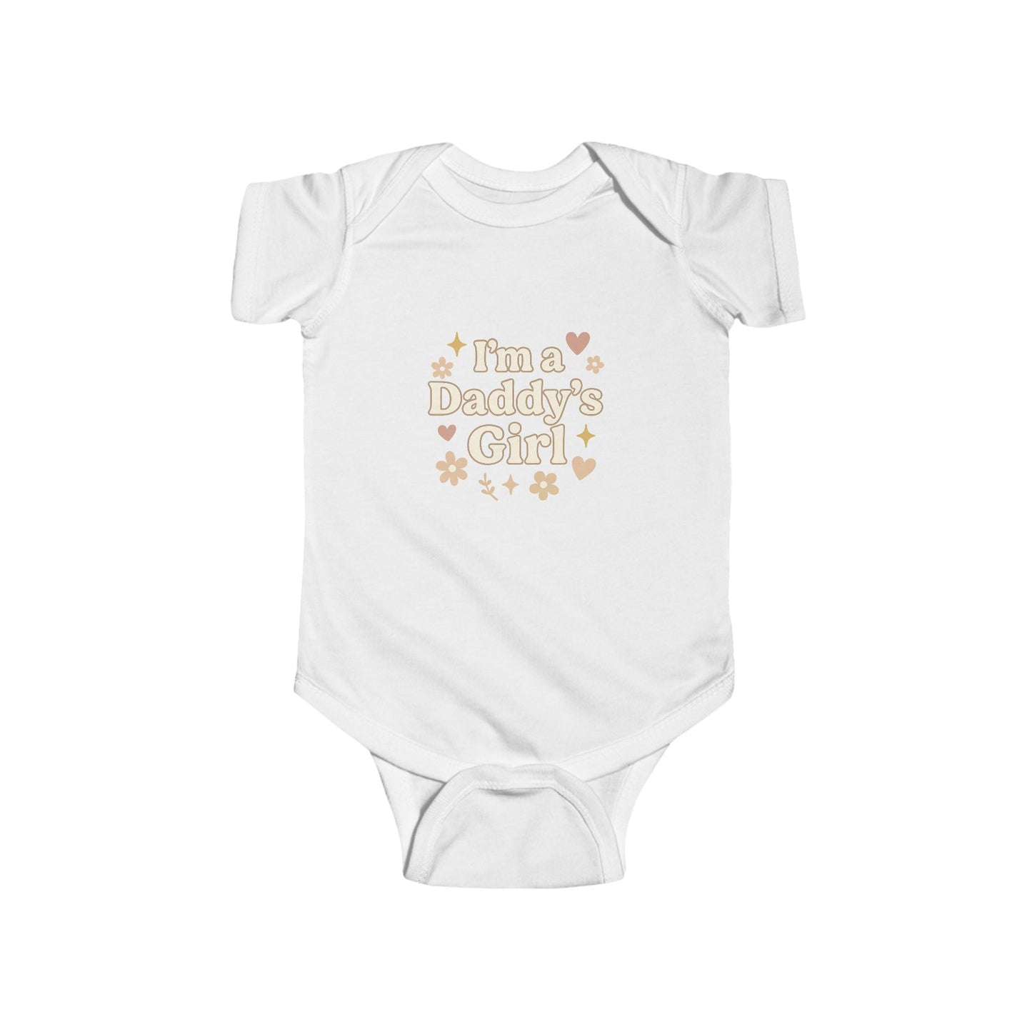 Daddy's Girl Infant Bodysuit | Cute Baby Outfit | Baby Shower Gift | Newborn Clothes | Infant Apparel | Toddler Fashion | Baby Girl Clothes