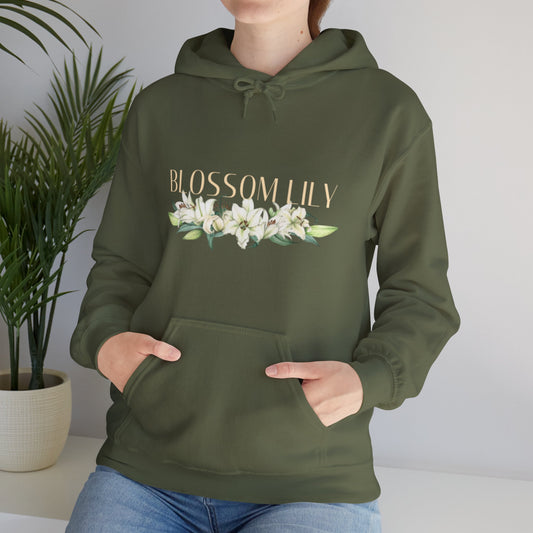 Floral Print Unisex Hoodie, Cozy Gift, Casual Style, Trendy Sweatshirt for Everyday Wear, Spring Fashion, Perfect for Nature Lovers