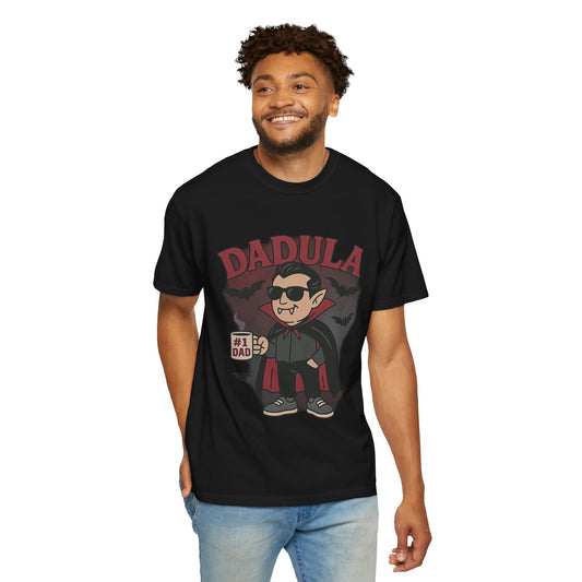 Funny Dadula Halloween Comfort Colors T-Shirt | Funny Dad Humor Tee, Father's Day Gift, Halloween Costume Shirt, Unique Dad Apparel, Casual Wear