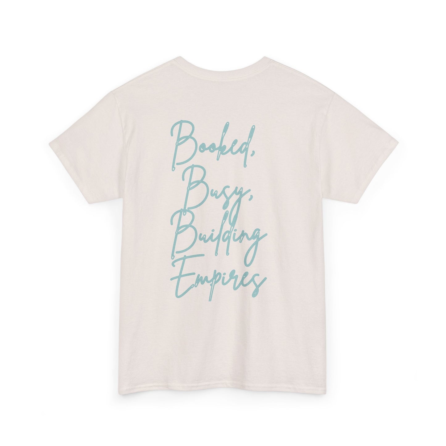Stylish Inspirational Tee for Capricorns, Casual Motivational Shirt, Booked Busy Building Empires Graphic Tee, Gift for Creatives, [...]