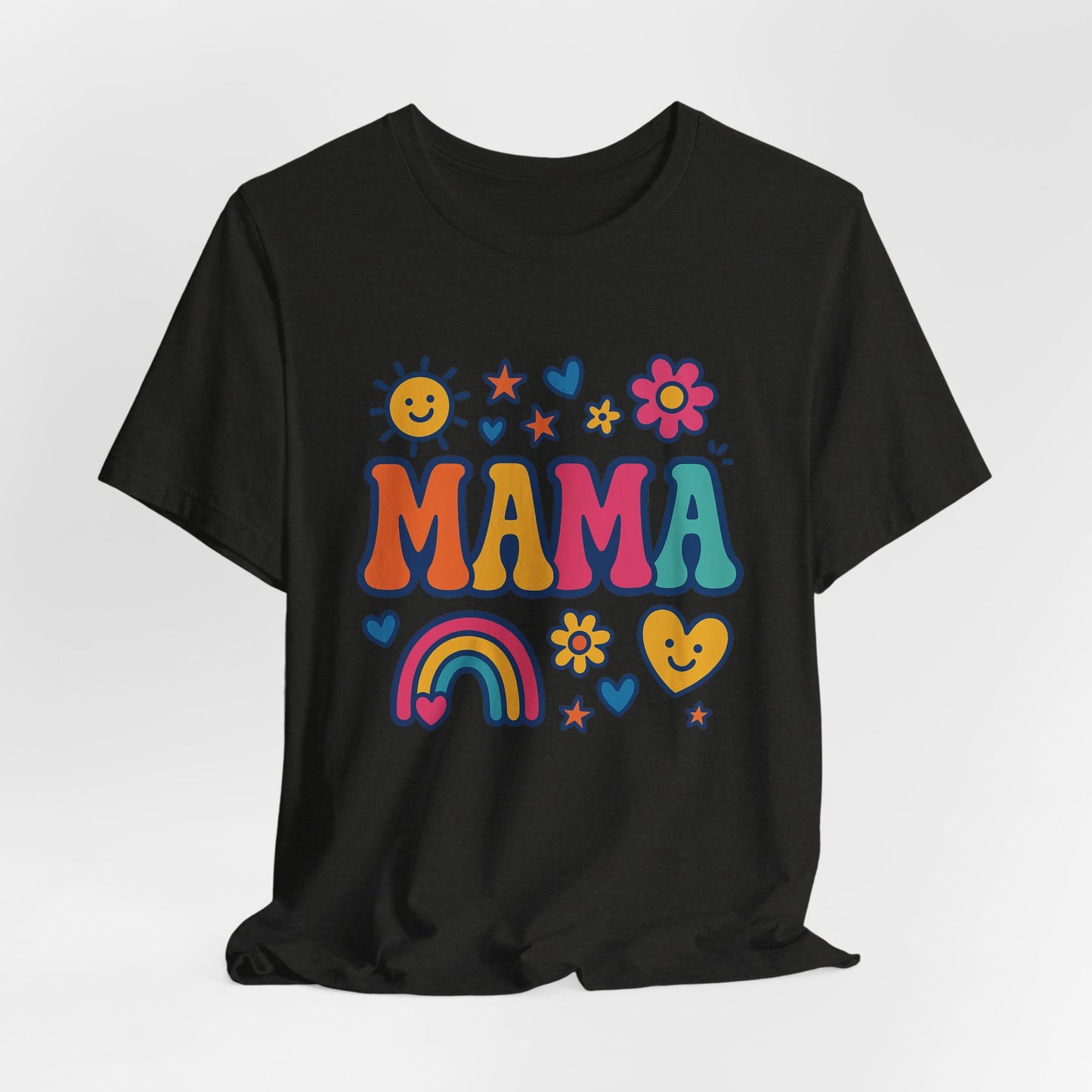 Colorful 'MAMA' Unisex Tee, Perfect Gift for Mother's Day, Mom's Birthday, Family Gatherings, Cheerful Casual Wear, Cute Trendy [...]