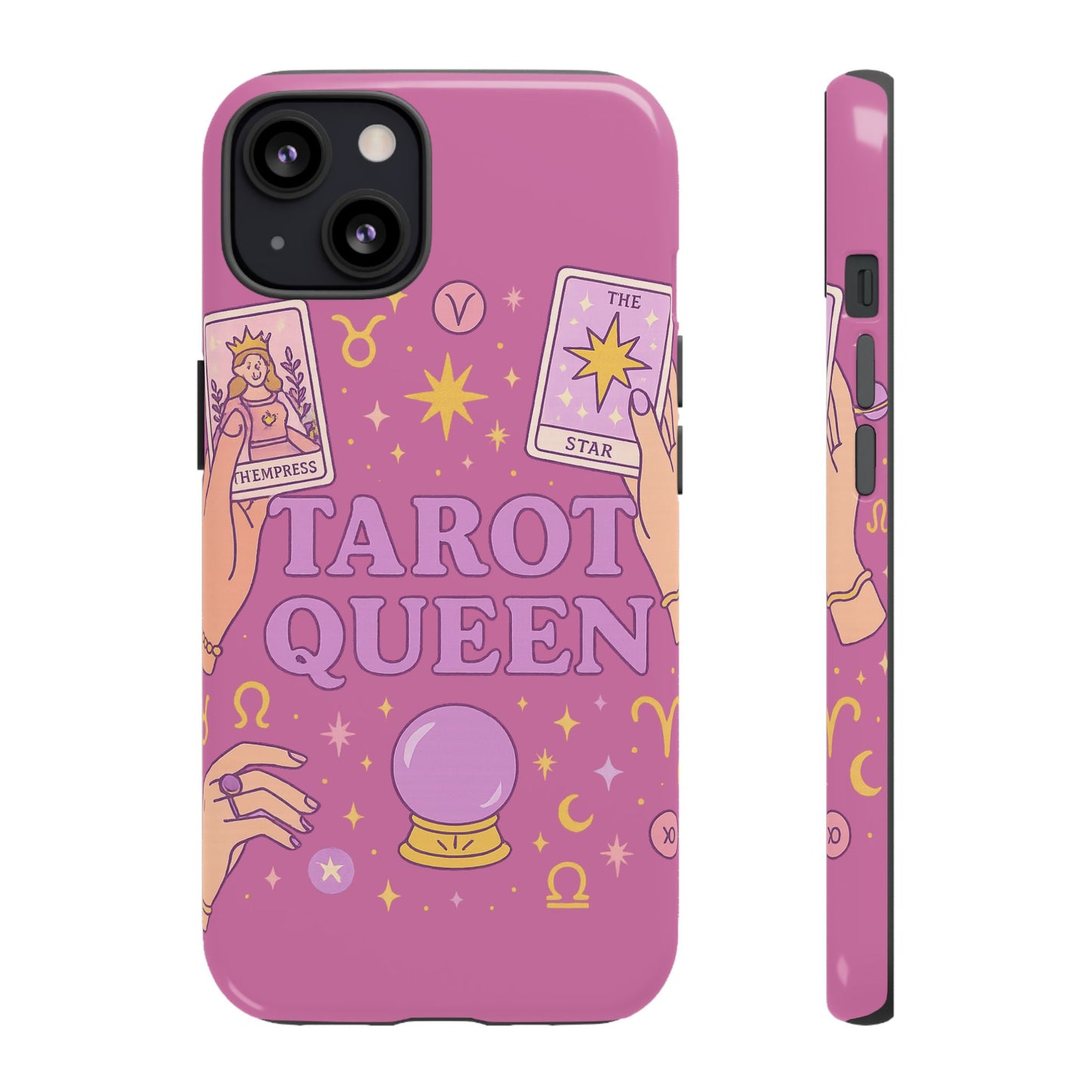 Tarot Queen Phone Case - Mystical Protection for Tarot Lovers, Astrology Gift, Phone Accessory, Witchy Vibe, Unique Smartphone Case