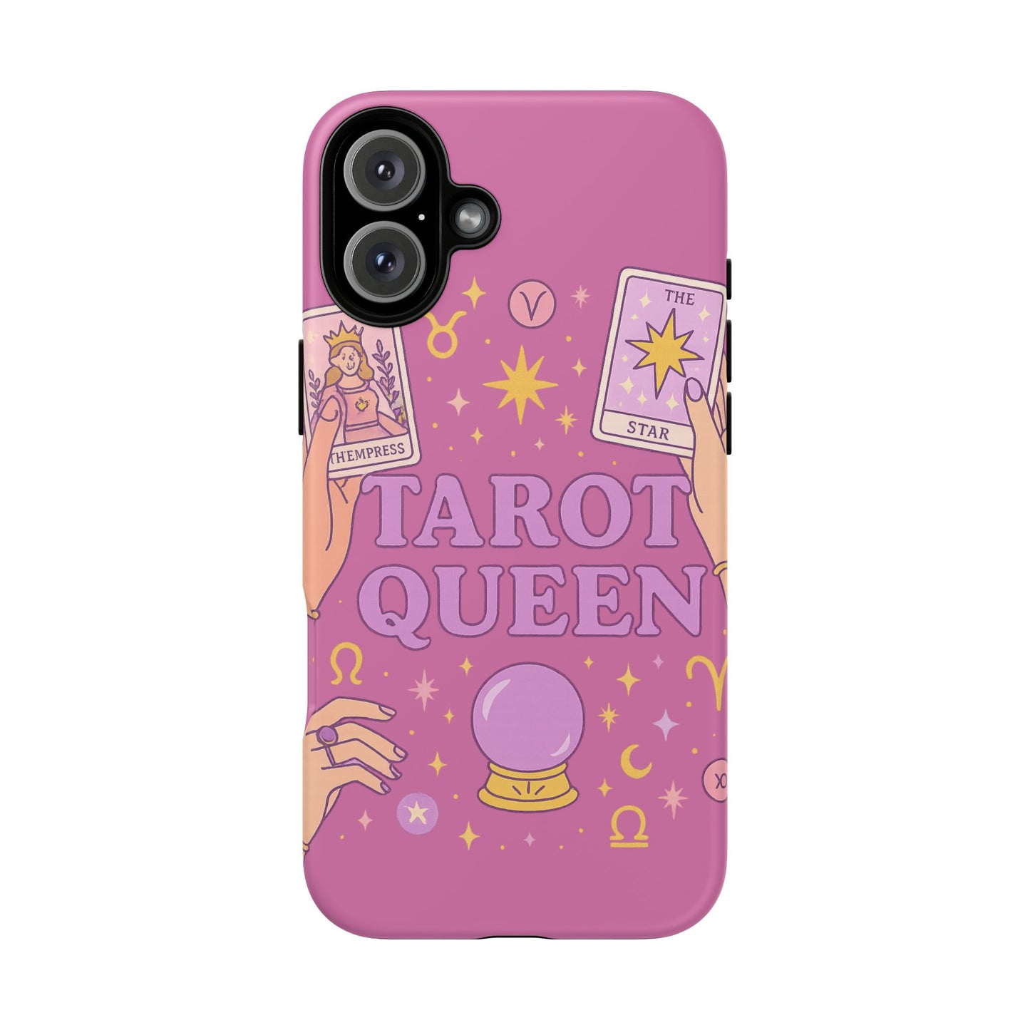 Tarot Queen Phone Case - Mystical Protection for Tarot Lovers, Astrology Gift, Phone Accessory, Witchy Vibe, Unique Smartphone Case