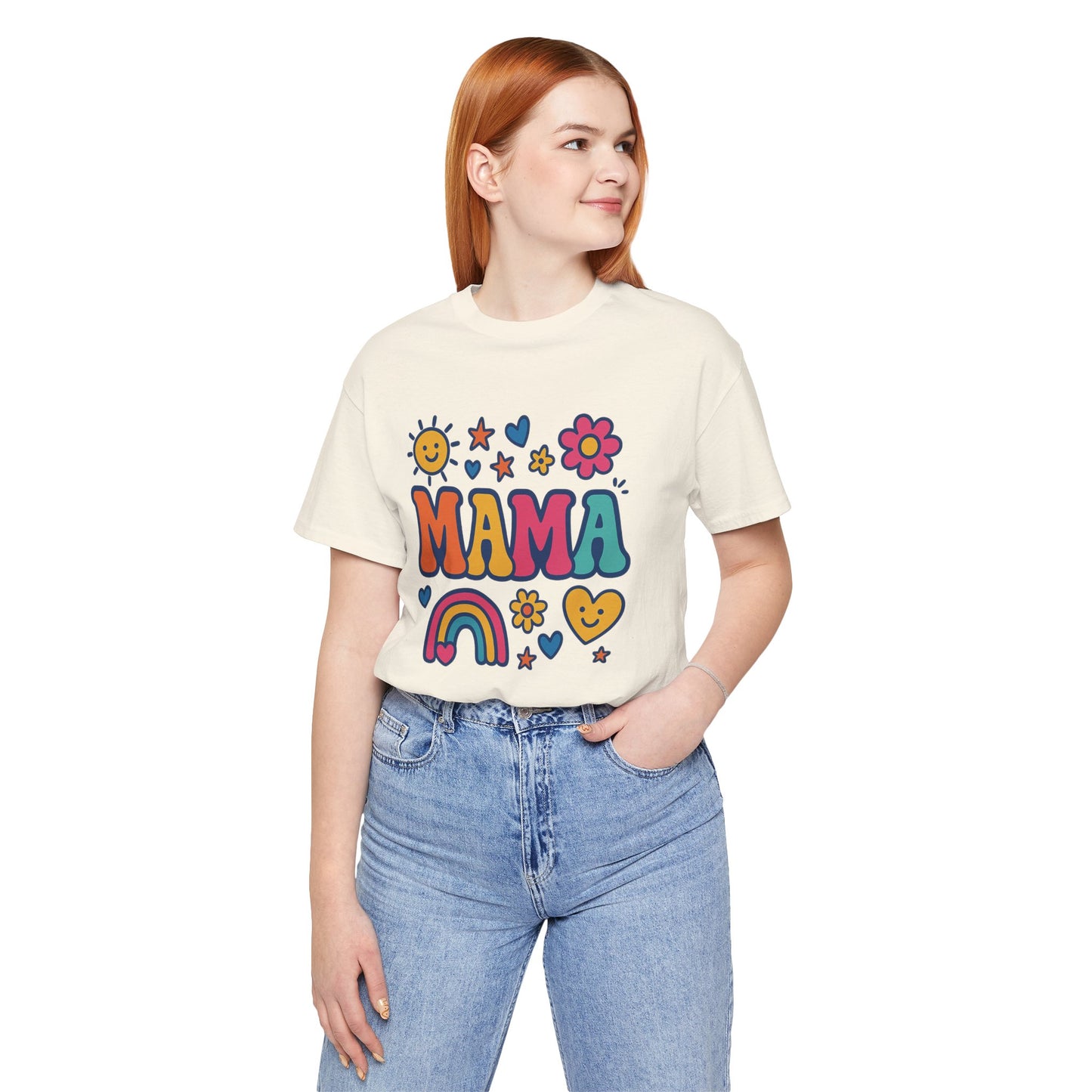 Colorful 'MAMA' Unisex Tee, Perfect Gift for Mother's Day, Mom's Birthday, Family Gatherings, Cheerful Casual Wear, Cute Trendy [...]