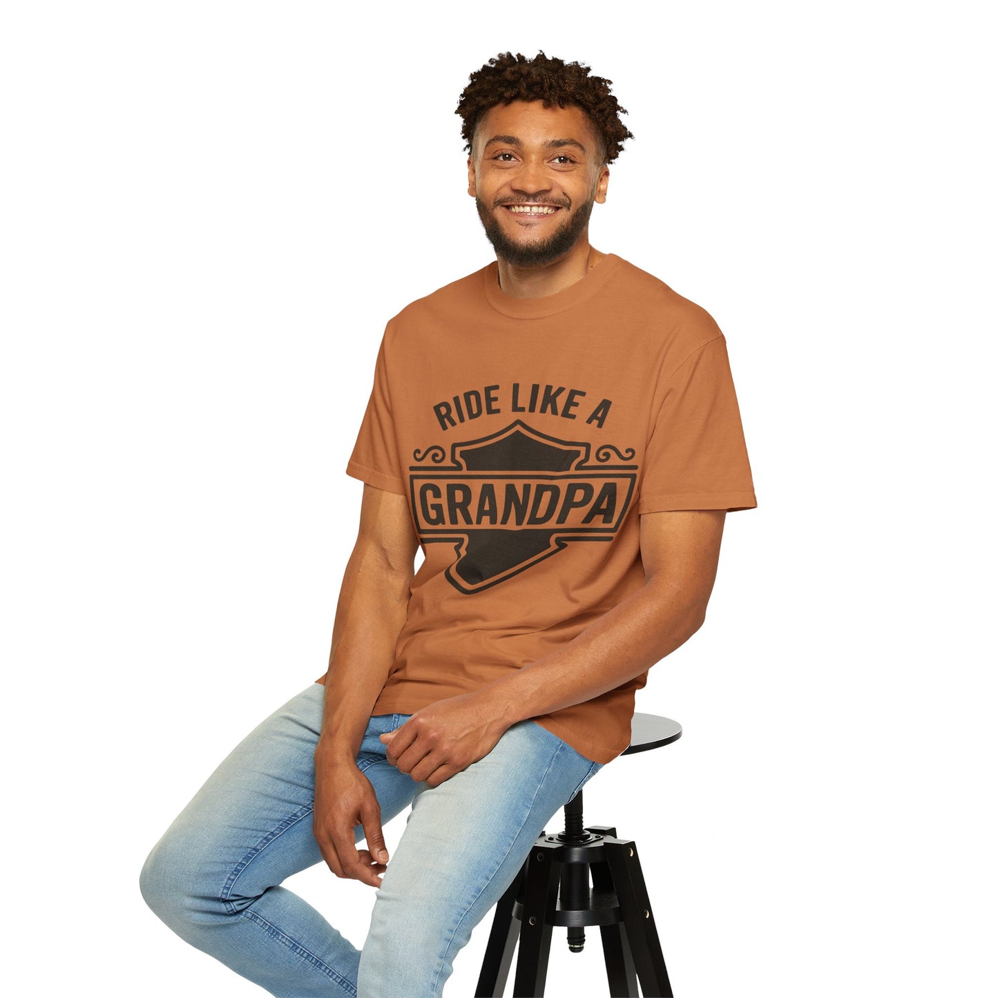 Ride Like a Grandpa T-Shirt, Unisex Gift for Grandpa, Funny Grandpa Tee, Grandparent Gift, Father's Day Shirt, Casual Humor Apparel