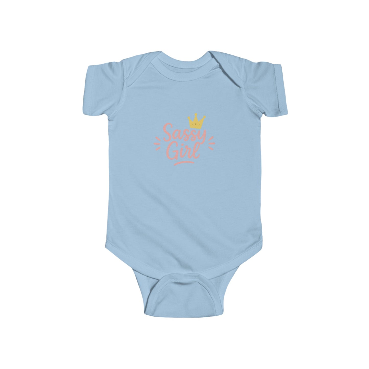 Sassy Girl Infant Bodysuit | Cute Baby Onesie, Gift for Newborn, Baby Girl Outfit, Infant Apparel, Playtime Attire