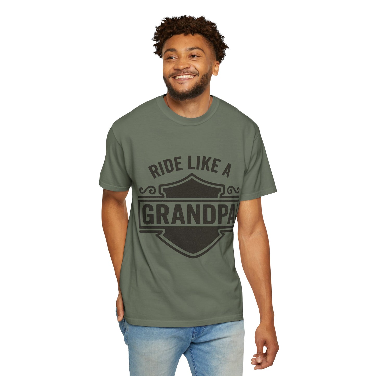 Ride Like a Grandpa T-Shirt, Unisex Gift for Grandpa, Funny Grandpa Tee, Grandparent Gift, Father's Day Shirt, Casual Humor Apparel