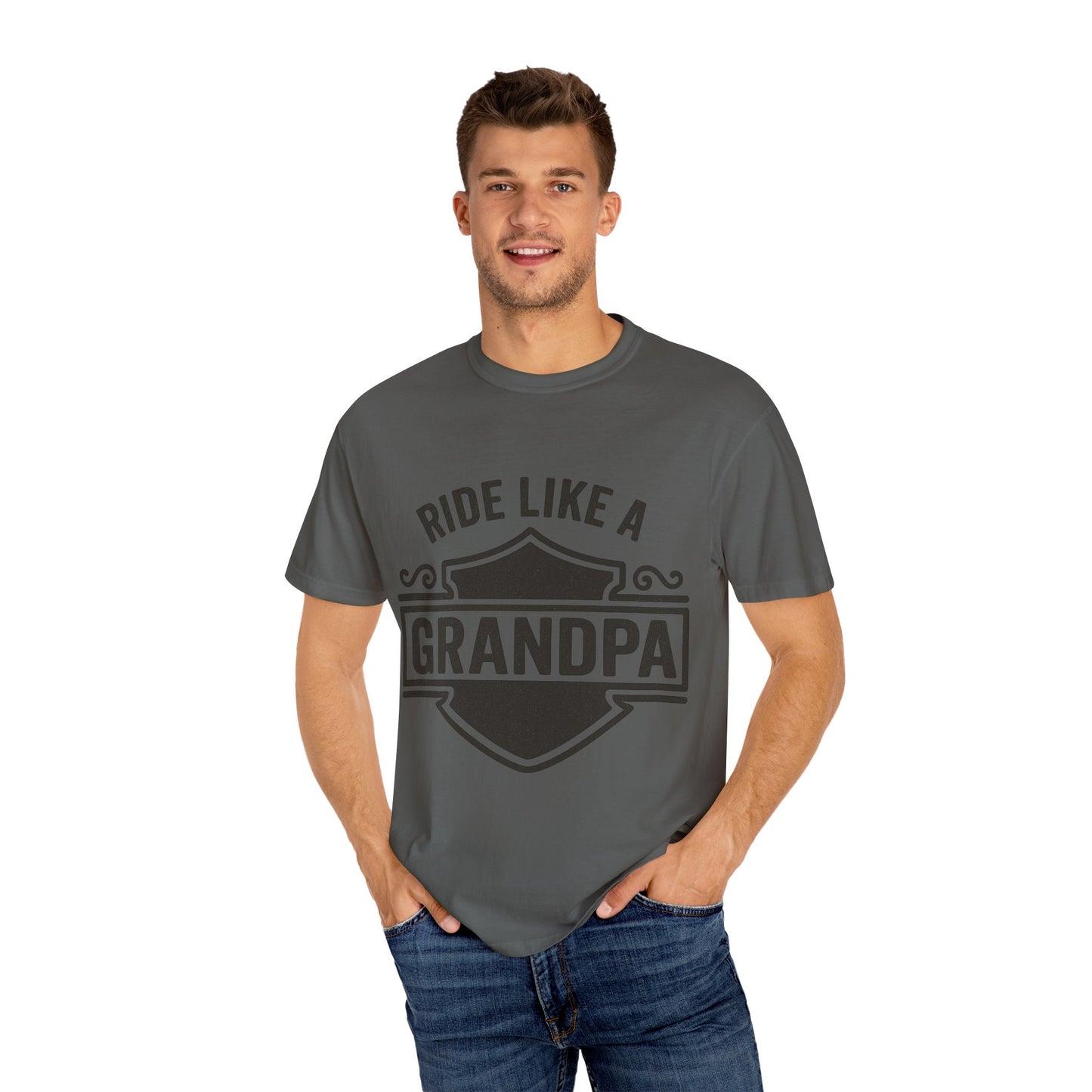 Ride Like a Grandpa T-Shirt, Unisex Gift for Grandpa, Funny Grandpa Tee, Grandparent Gift, Father's Day Shirt, Casual Humor Apparel