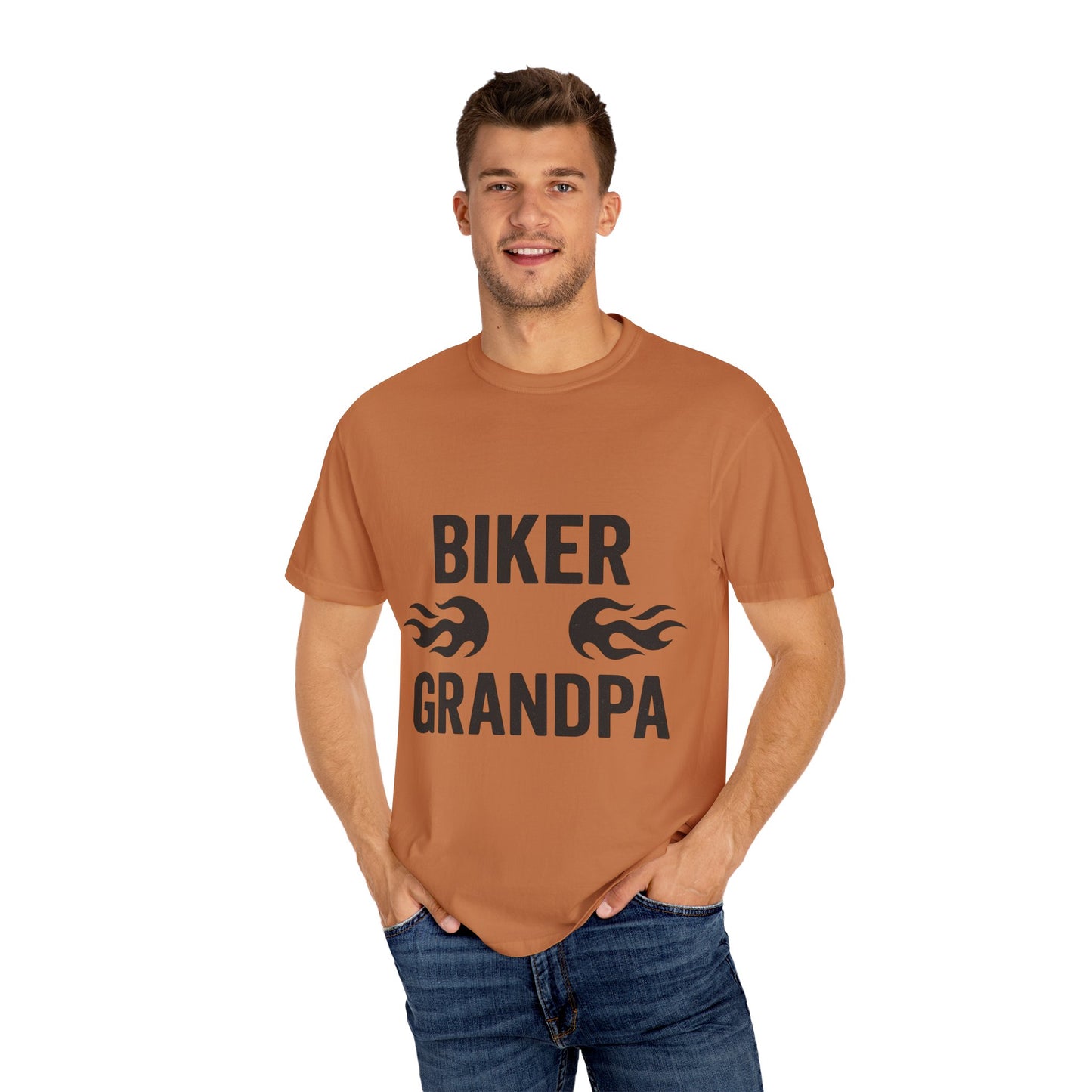 Biker Grandpa T-Shirt | Cool Gift for Motorcycle Lovers, Father's Day, Grandpa Birthday, Casual Wear, Unique Apparel