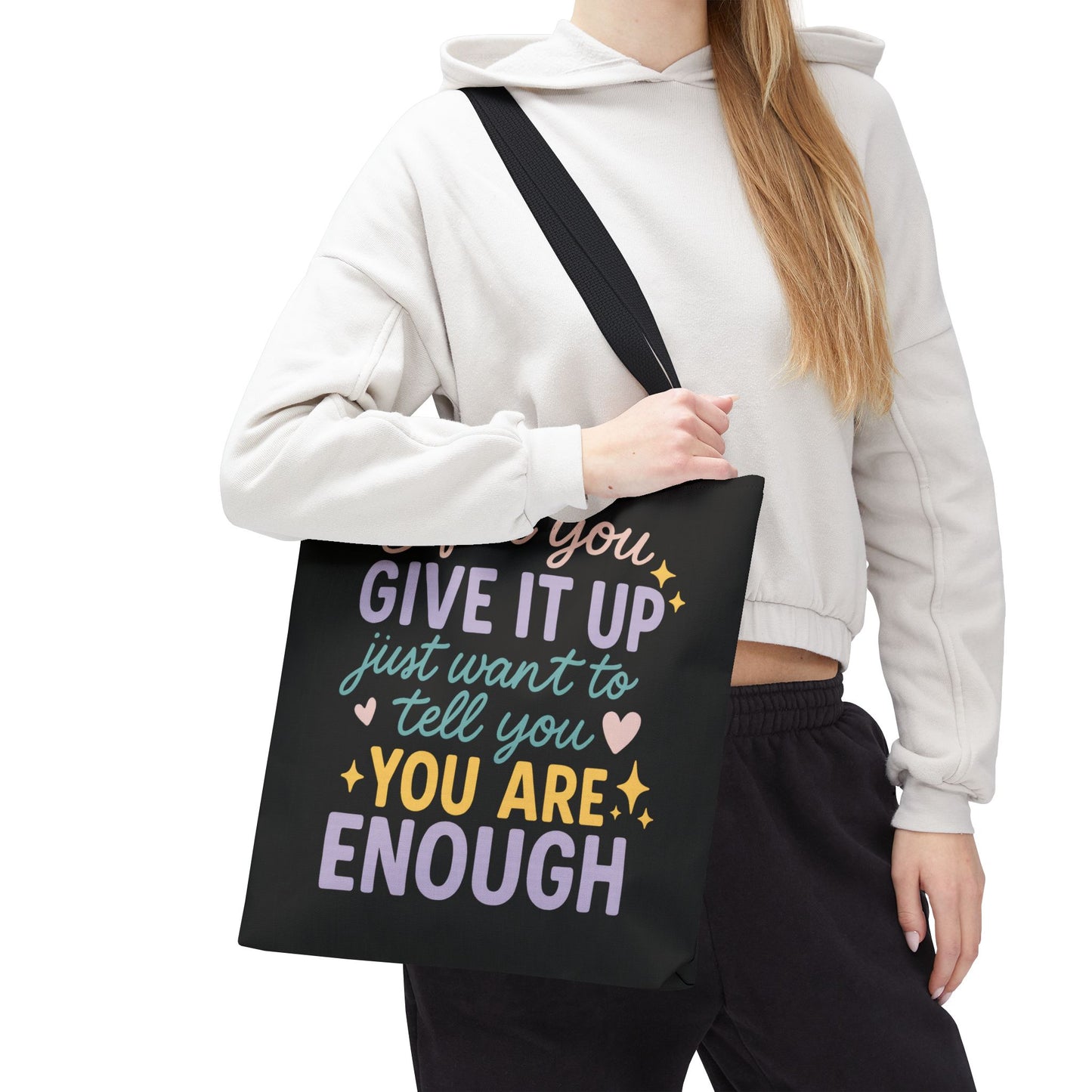 Empowering Message Tote Bag | Perfect for Motivational Gifts, Everyday Use, Beach Trips, Shopping, and Self-Care