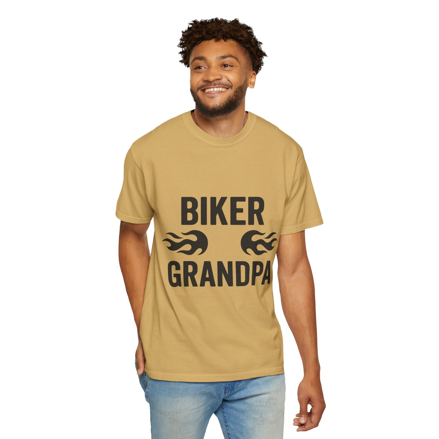 Biker Grandpa T-Shirt | Cool Gift for Motorcycle Lovers, Father's Day, Grandpa Birthday, Casual Wear, Unique Apparel